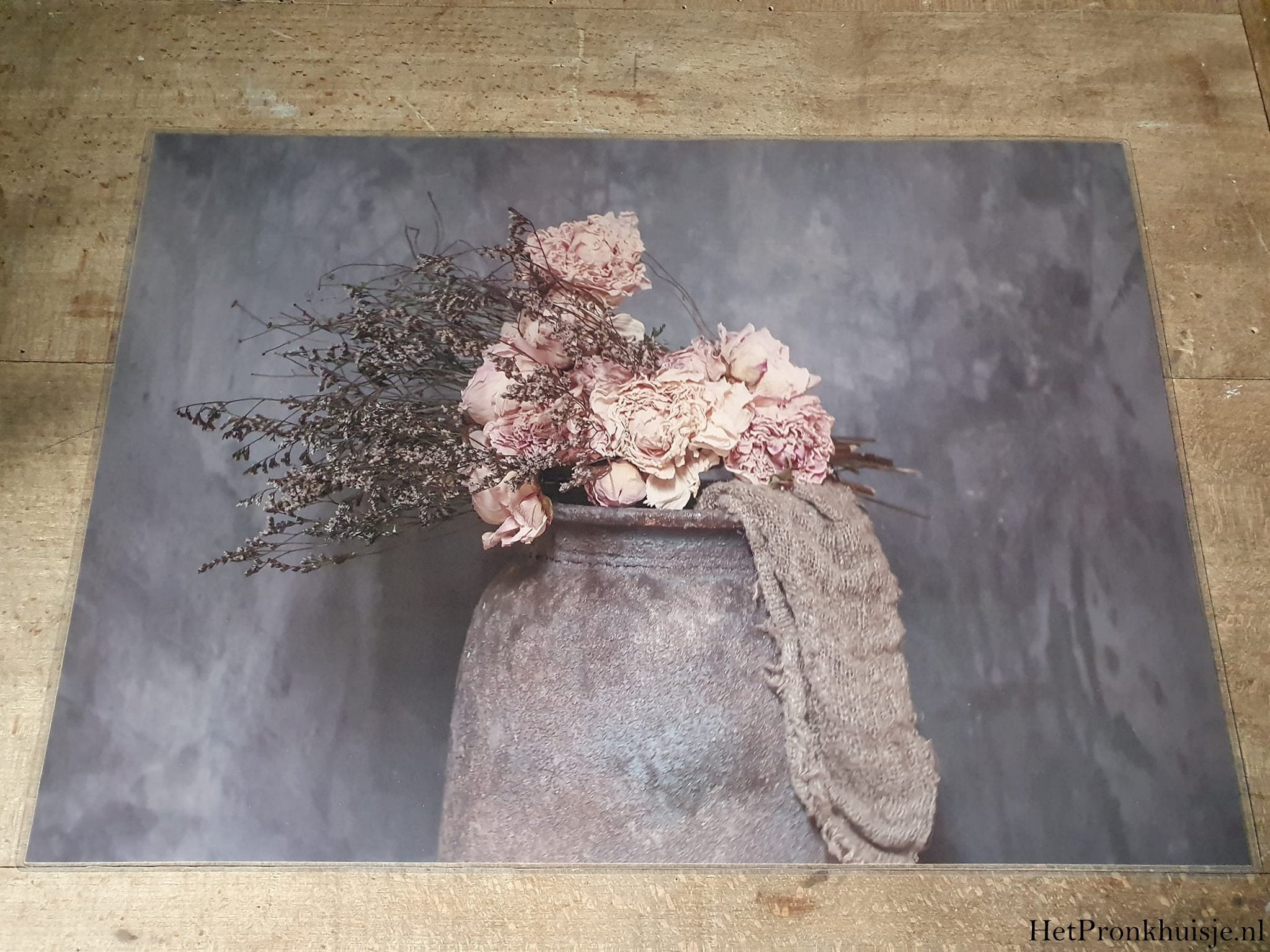 Placemat. Gedroogd boeket