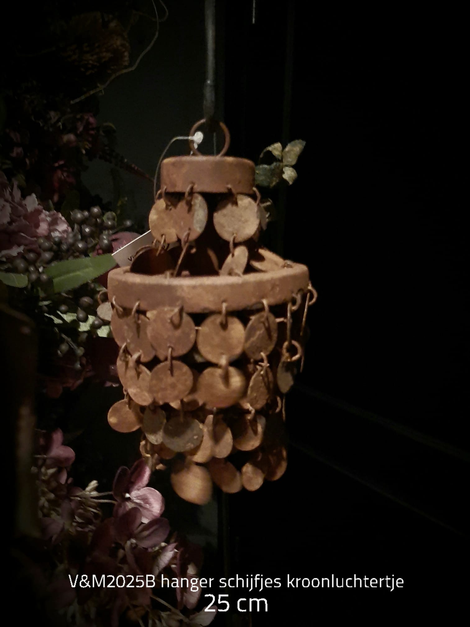 Schijfjes lamp voor waxinelichtje