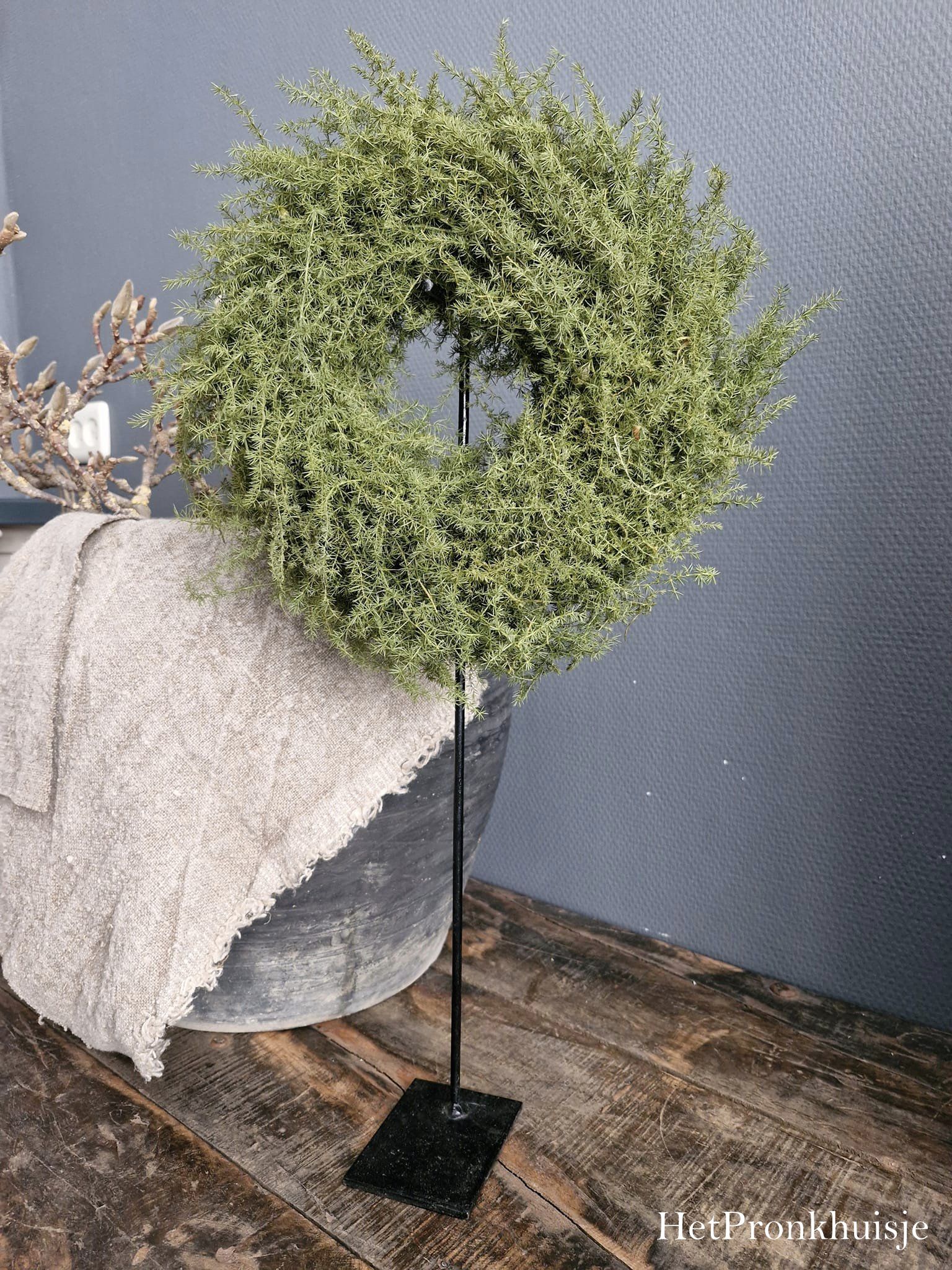 Asparagus krans. Naturel 28cm