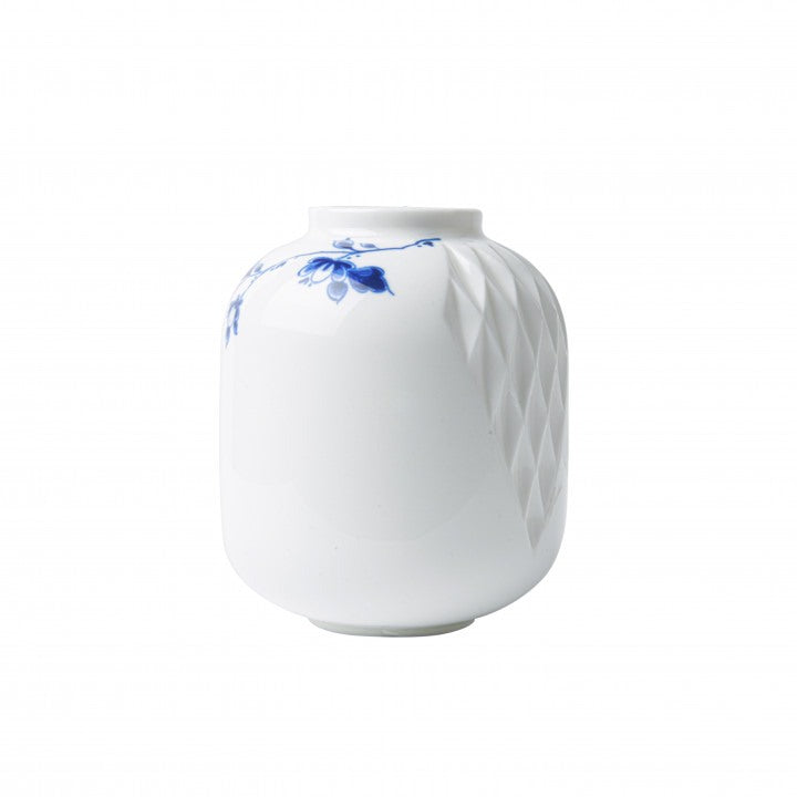 Blauw Vouw vaas nr. 3 Klein