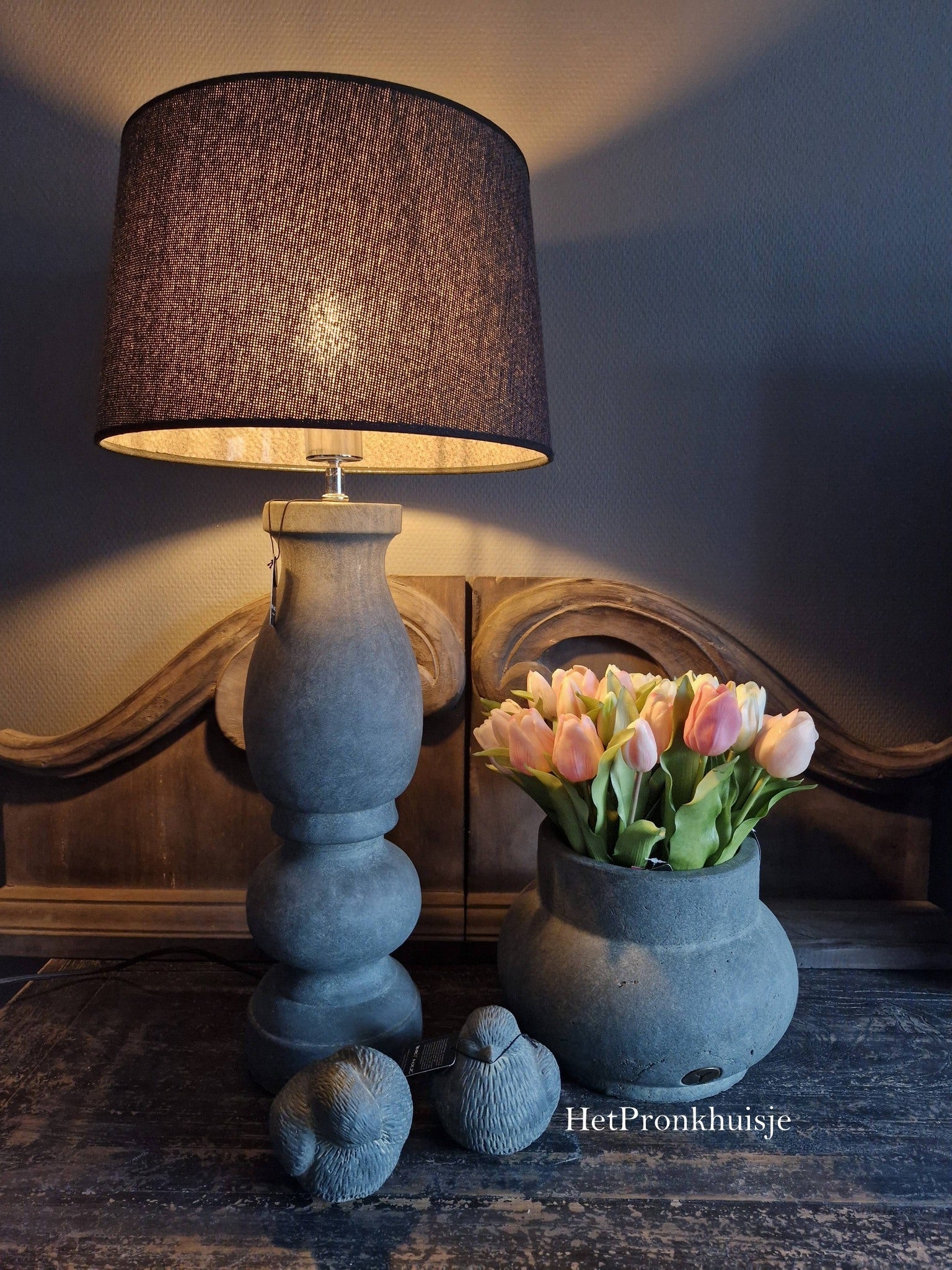 Brynxz. Lamp Baluster. Majestic Vintage