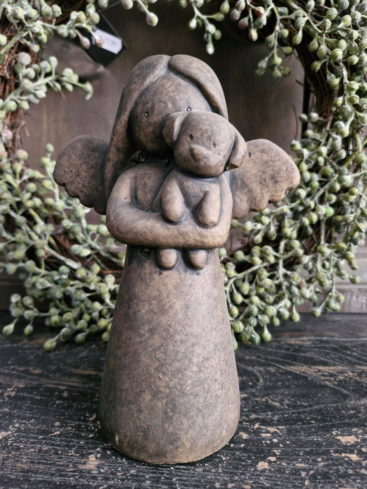 Brynxz. Angel and dog. Majestic Brown