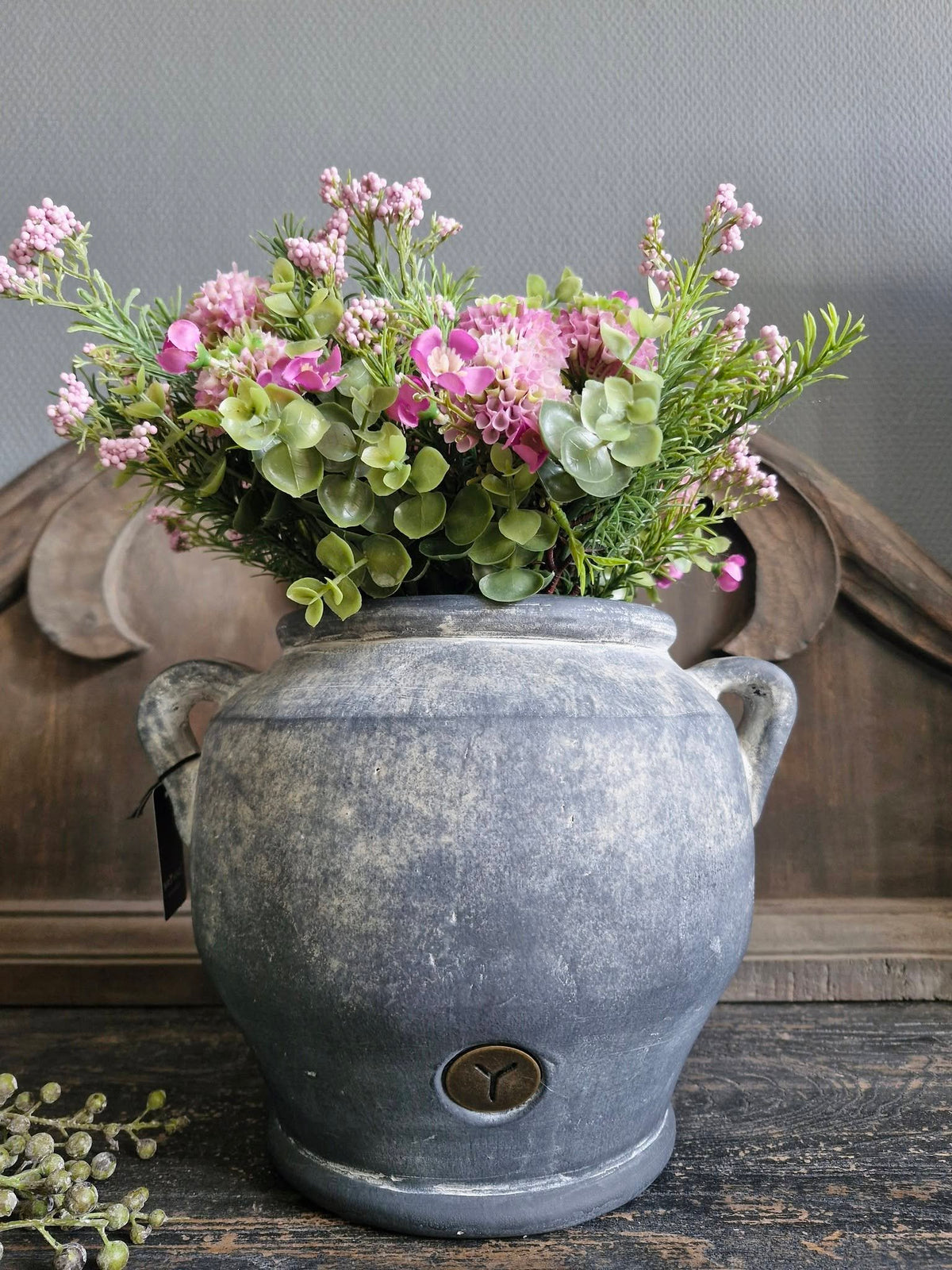 Brynxz. Planter Luxury Ancient Clay
