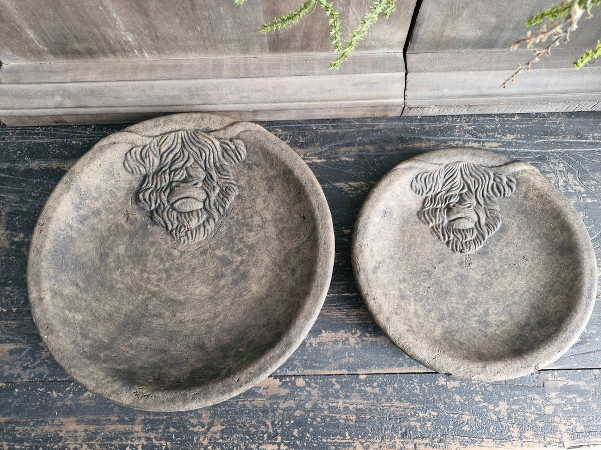 Brynxz. Set of 2 Plates Scotty Majestic Brown