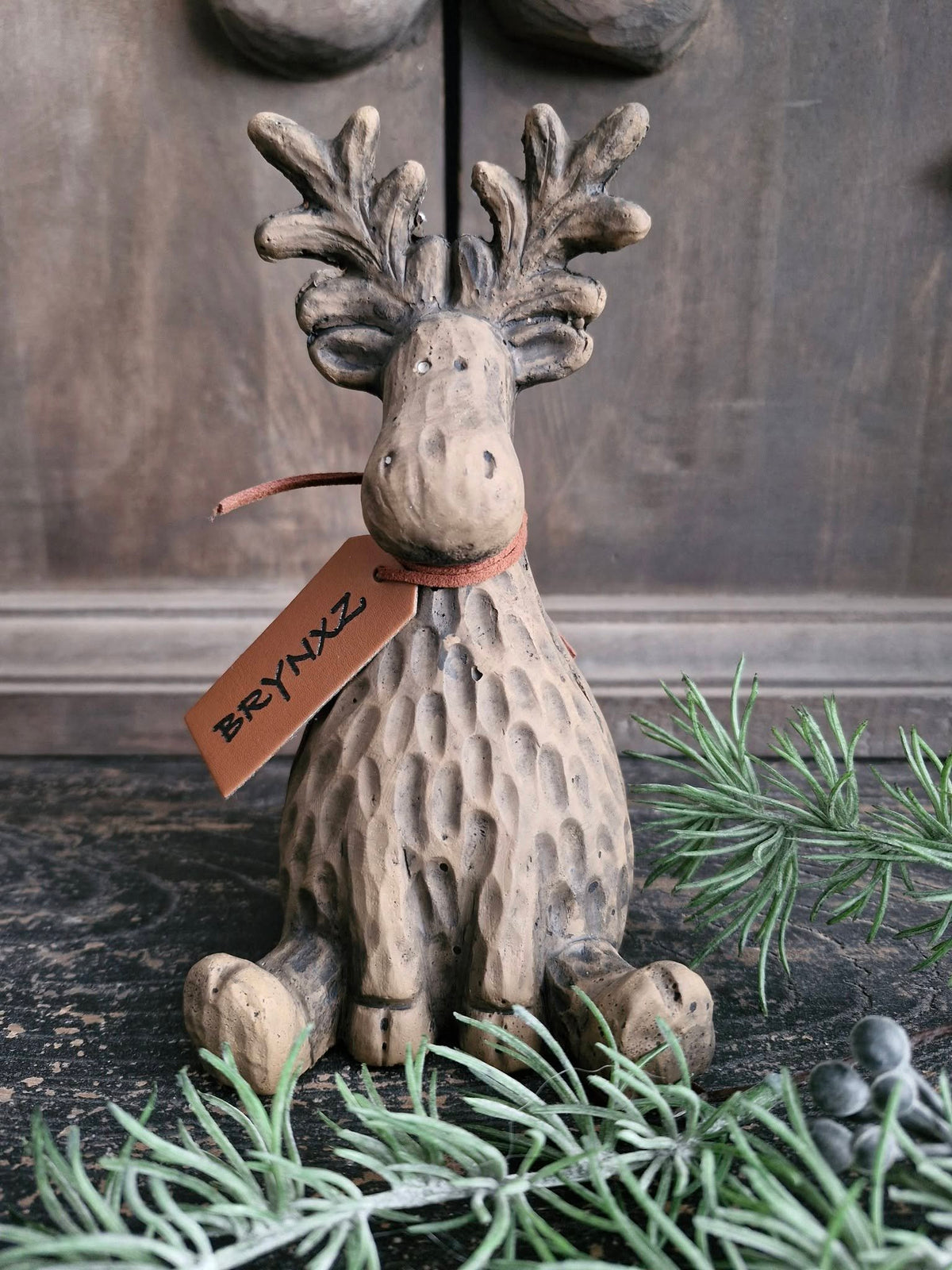 Brynxz. Sitting Rudolph himself. Majestic brown