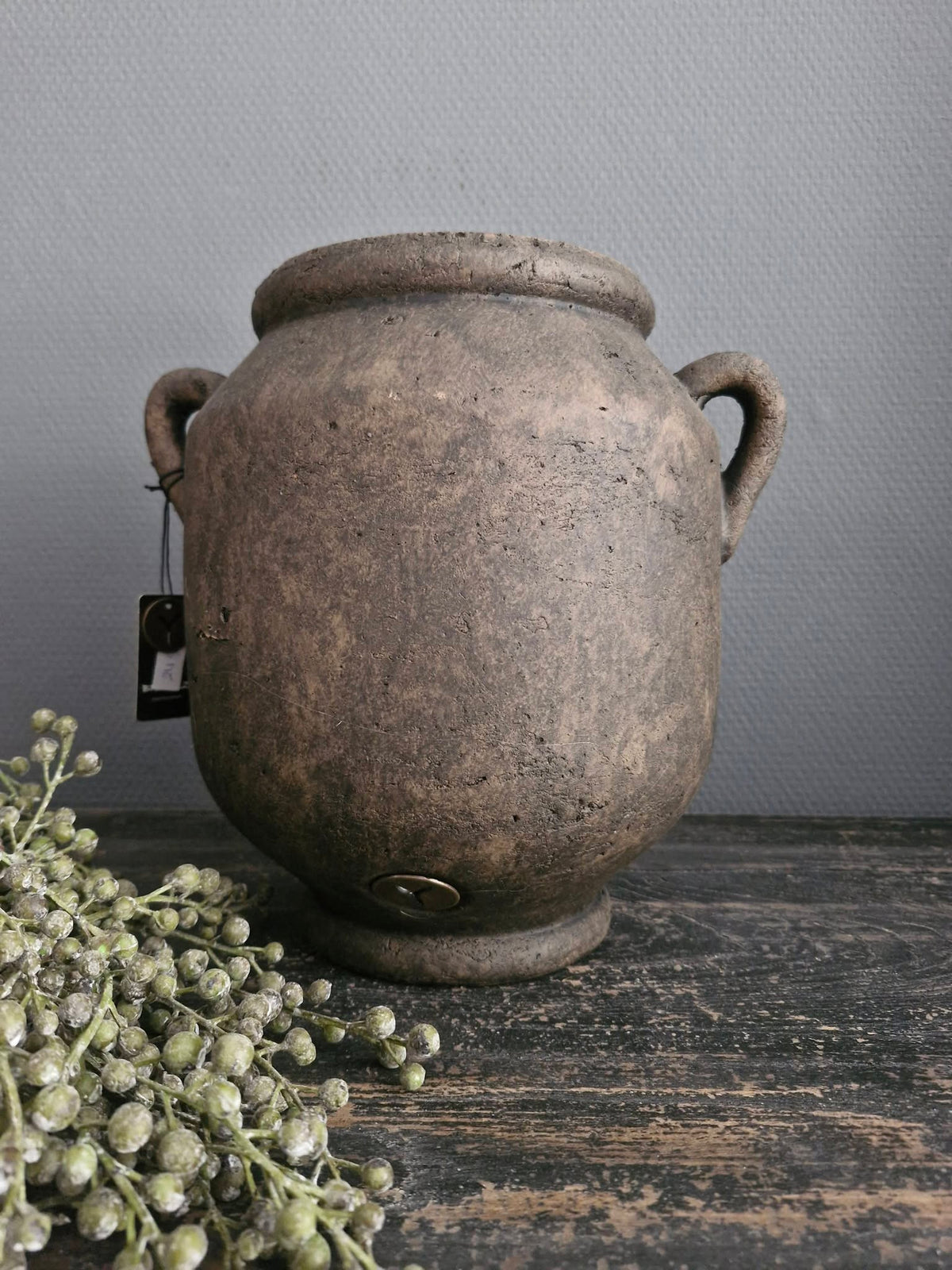 Brynxz. Vase Deluxe Two Ears Majestic Brown