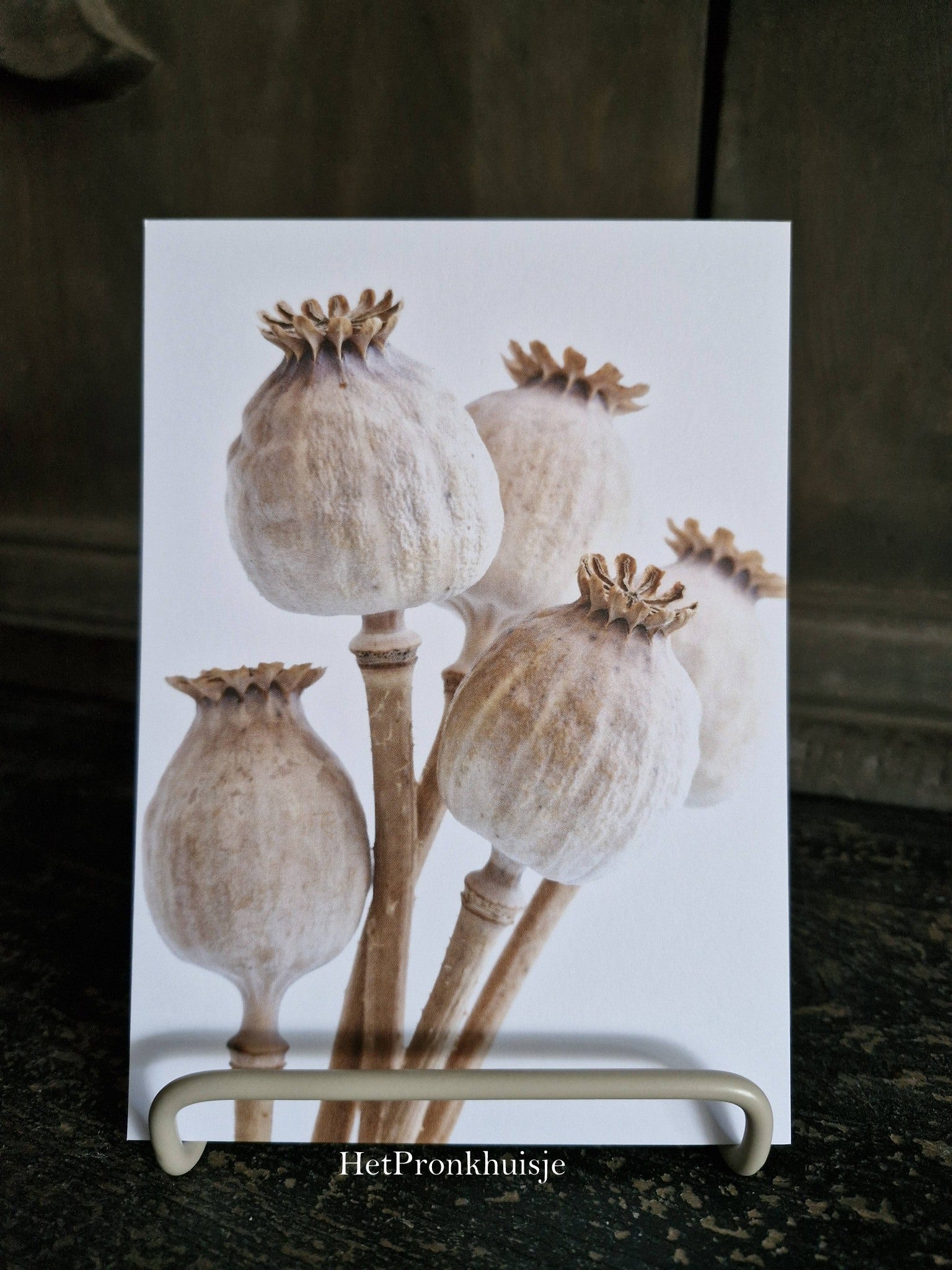 Kaart. Papaver