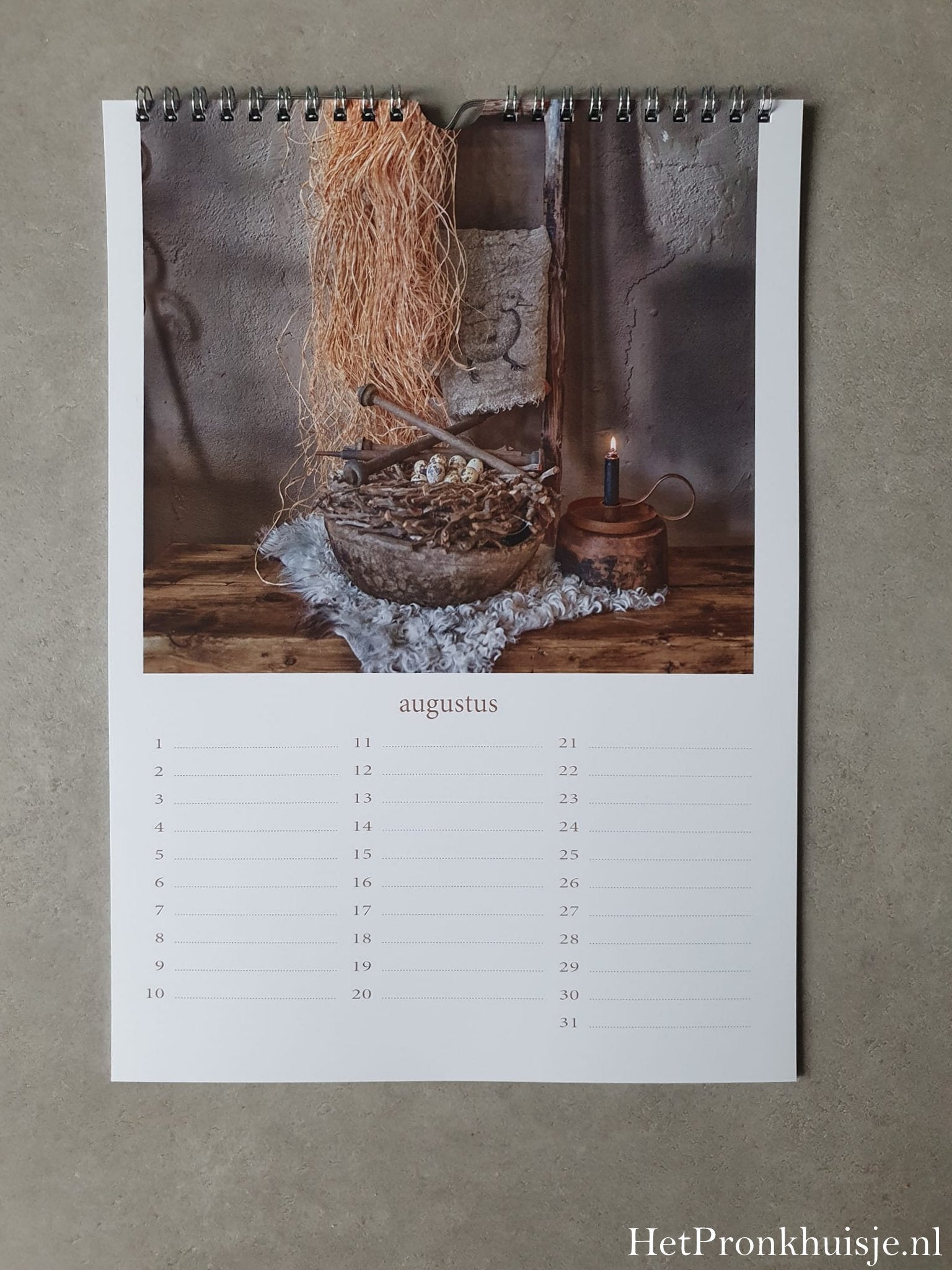 Kalender. Wandhanger