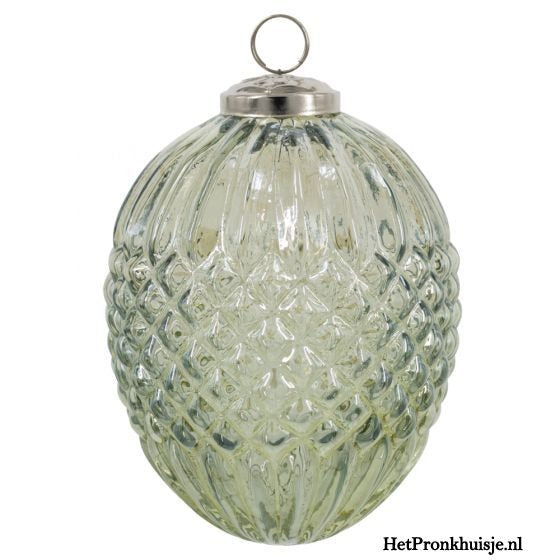 Kerstbal. Groen. Nr3