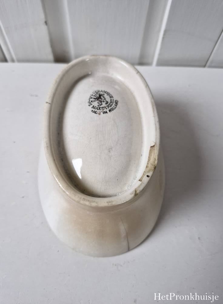 Kleine puddingvorm. Societe Ceramique