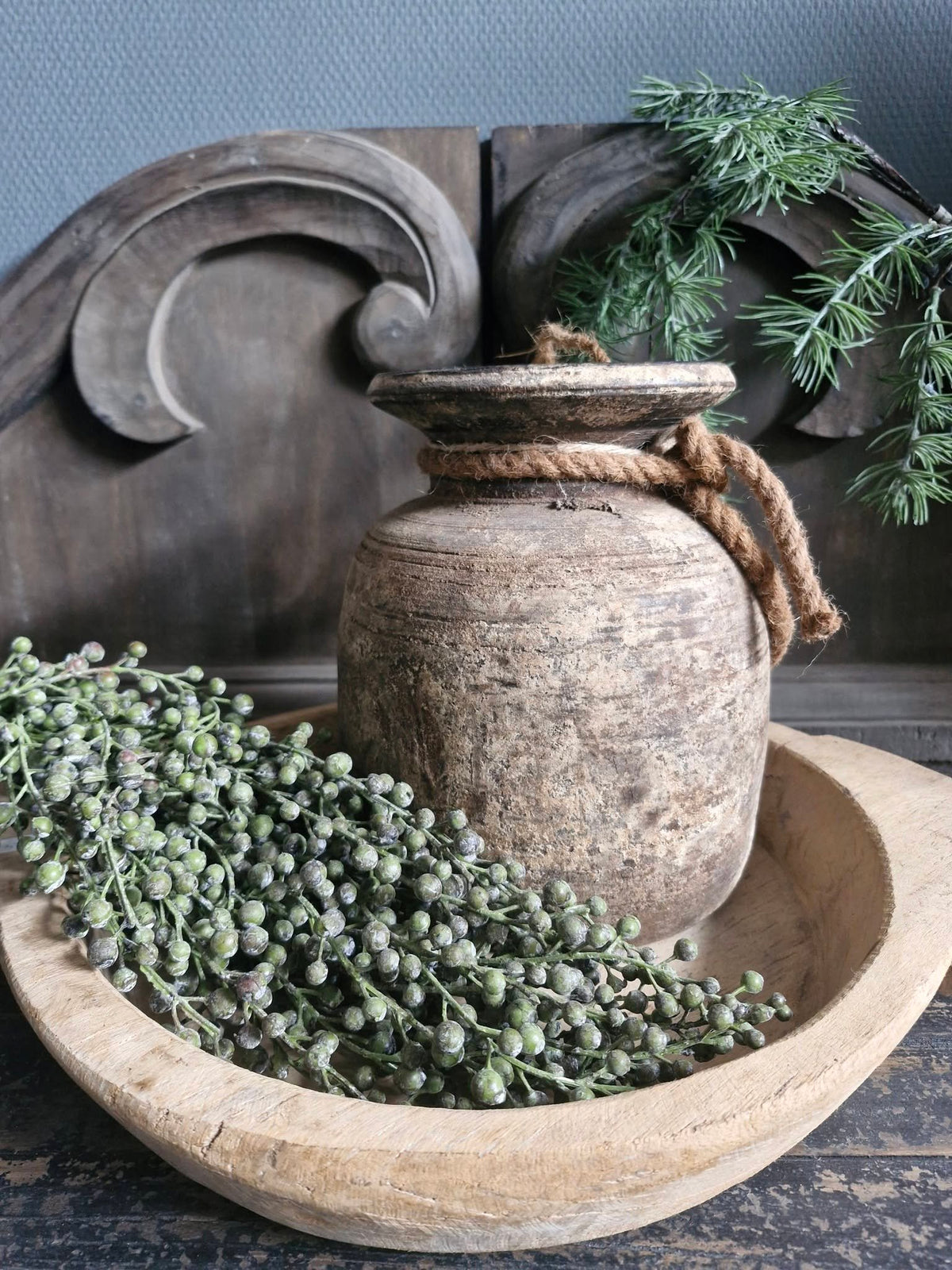 Kunst dadeltak groen