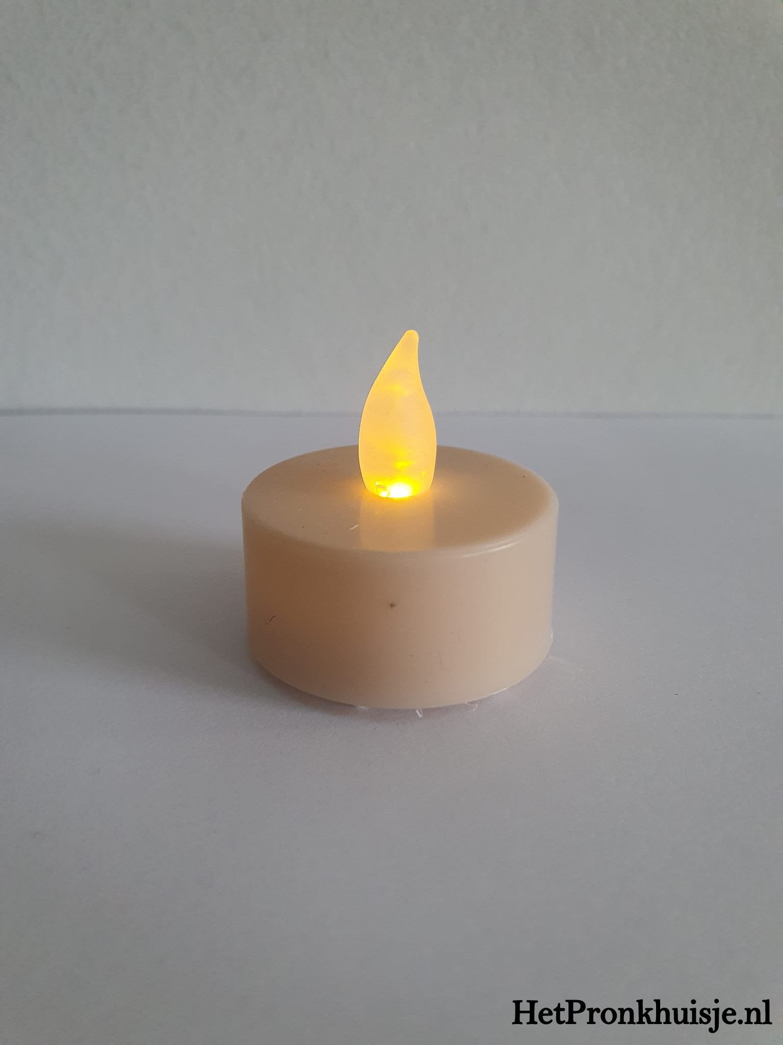 Led waxinelichtje. Soft pink