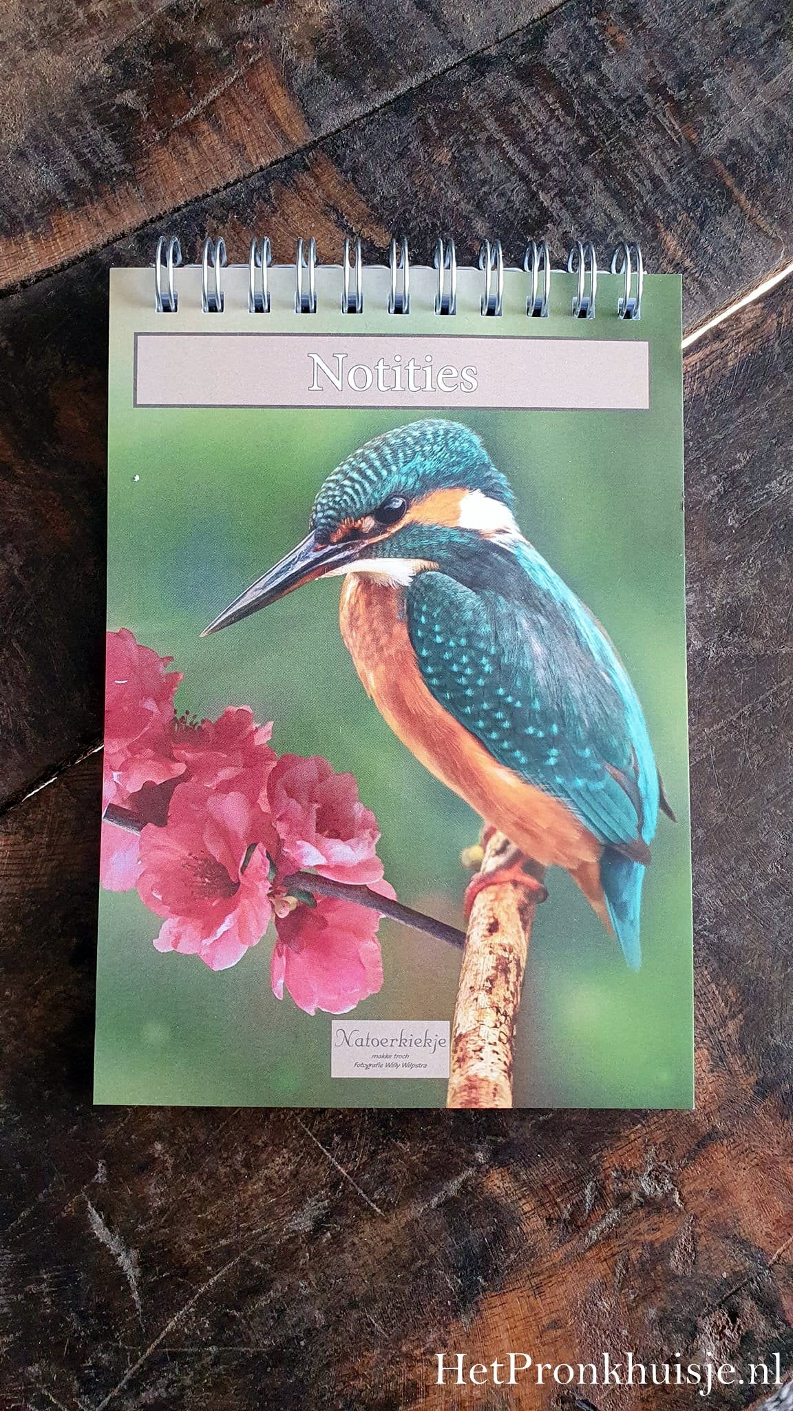Notitieboekje. IJsvogel