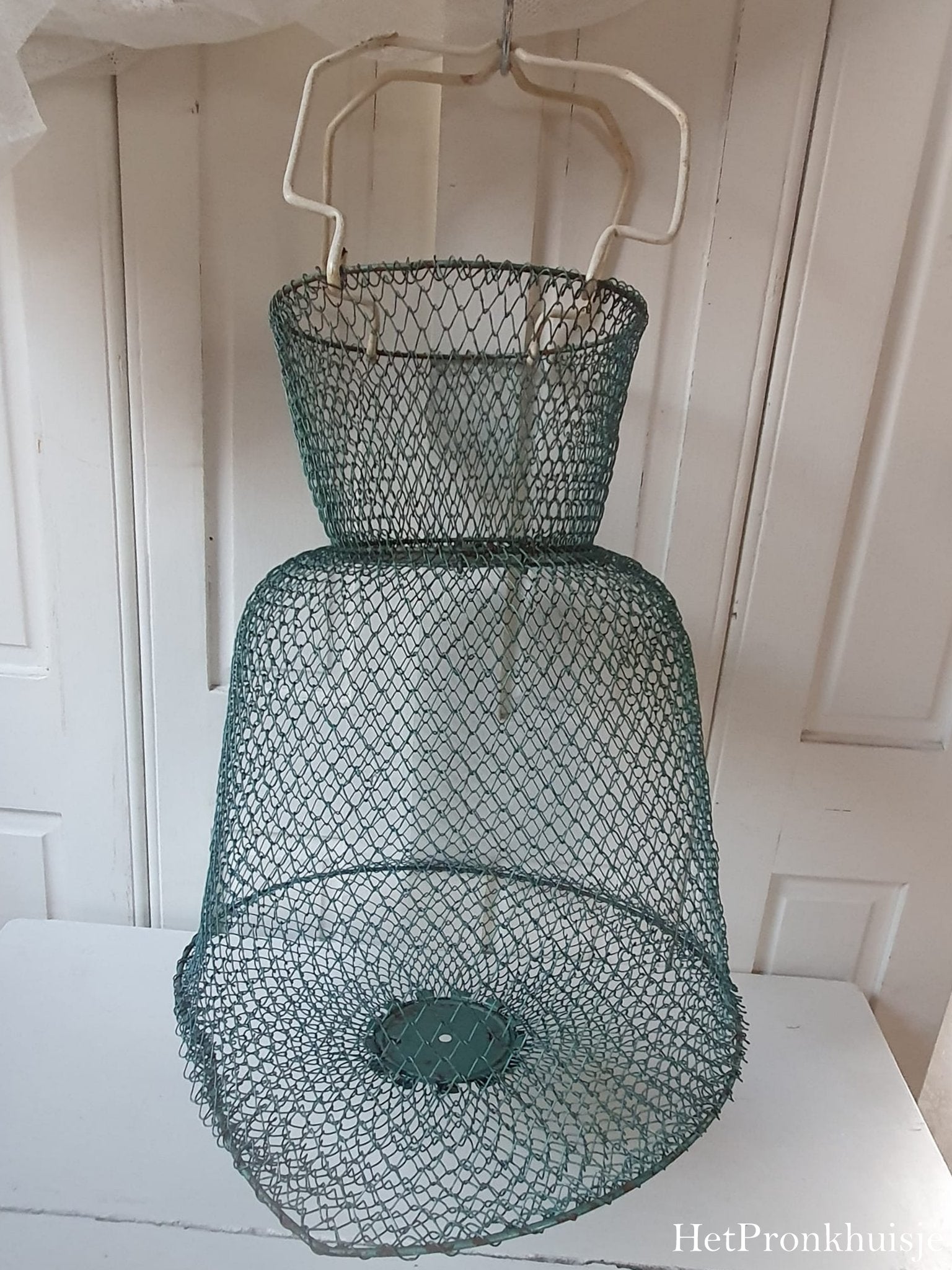 Oude brocante visnet.