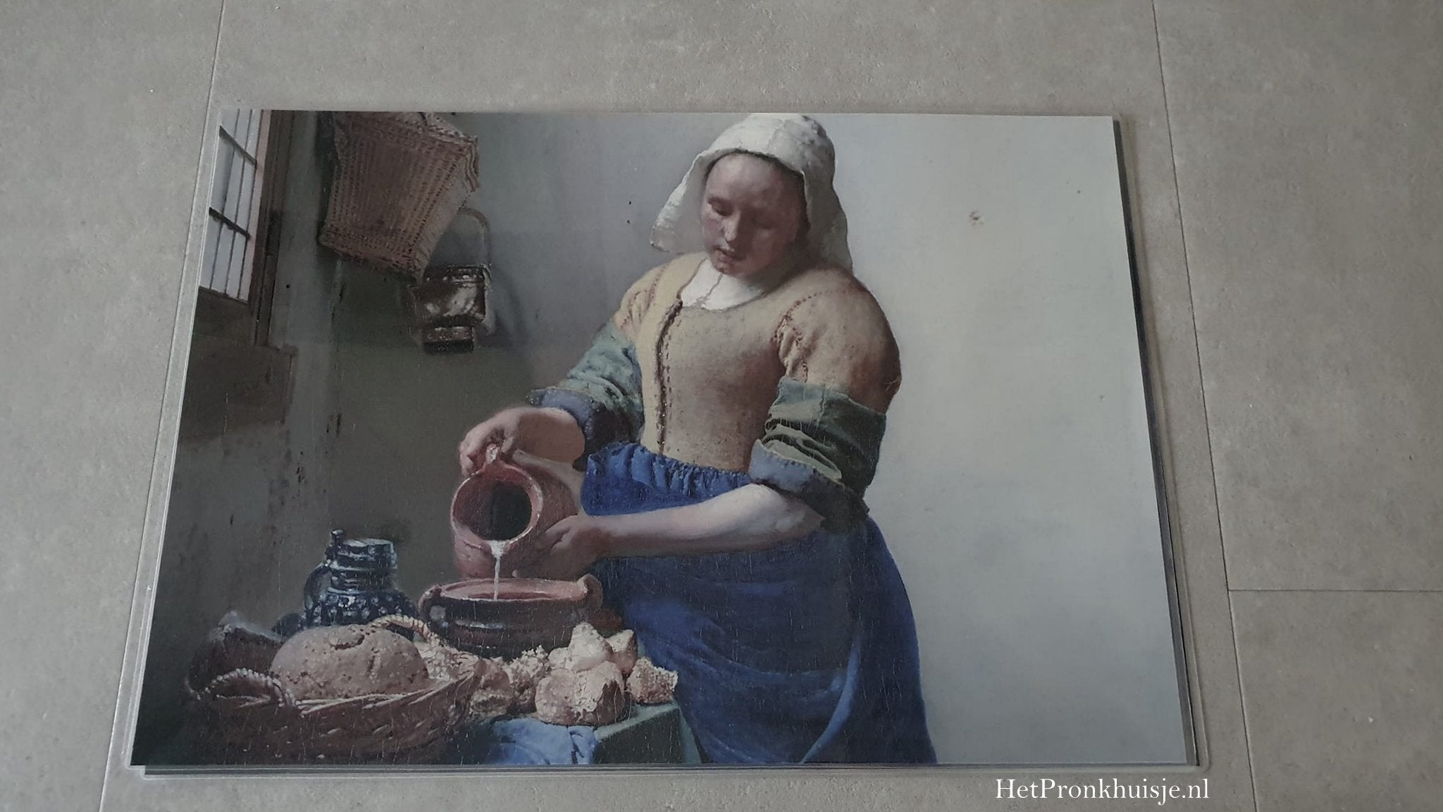 Placemat. Melkmeisje