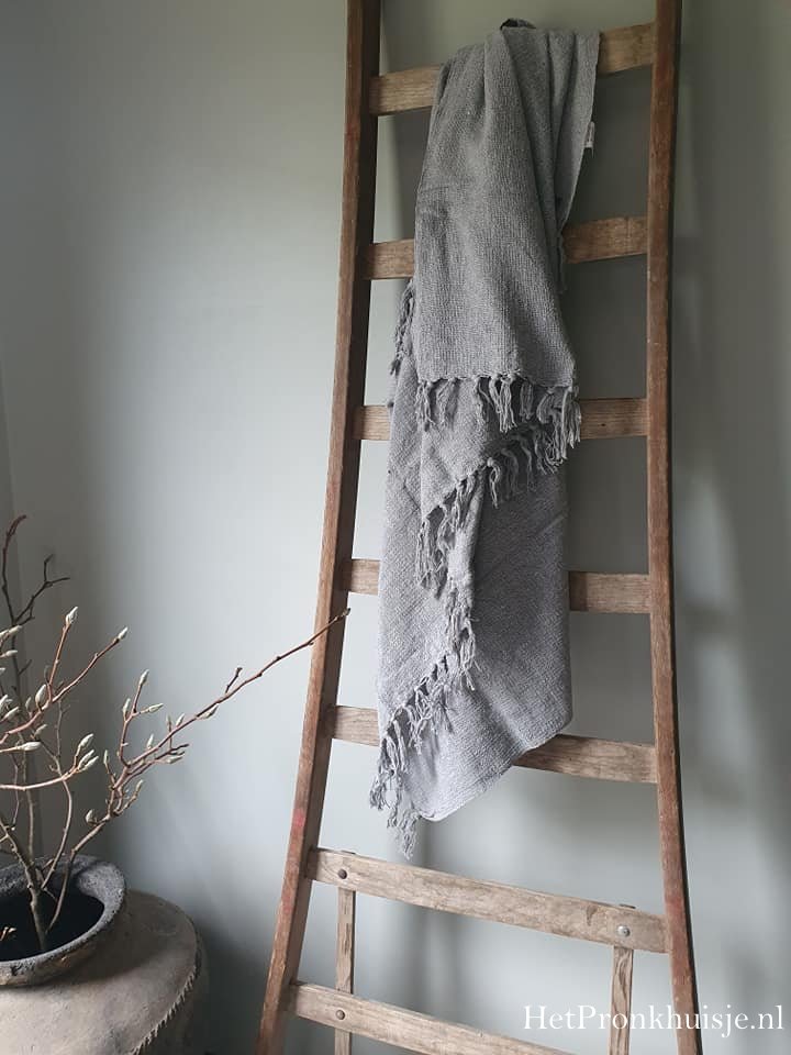 Plaid cosy. 130x160cm Light grey