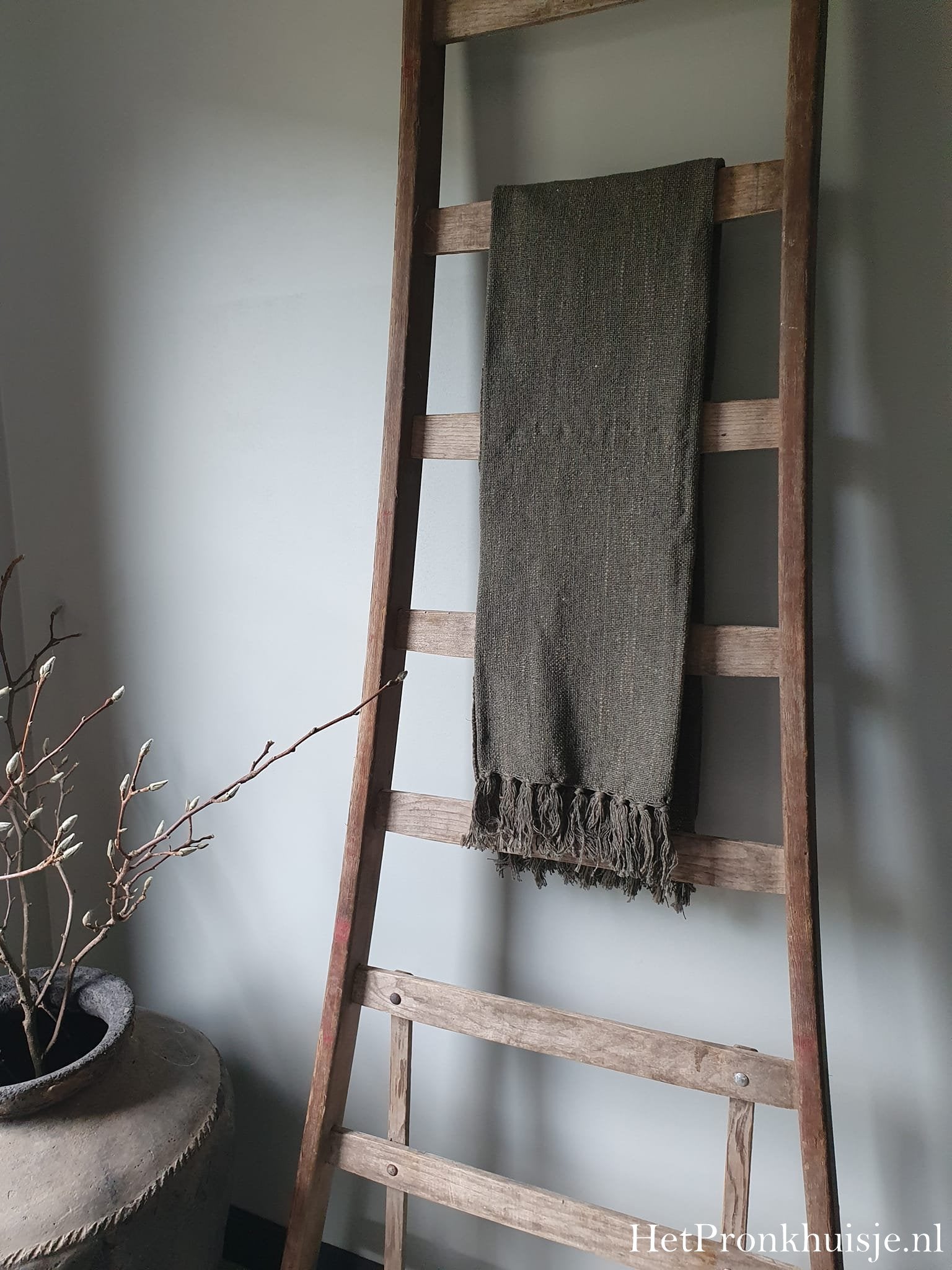 Plaid cosy. 130x160cm. Groen