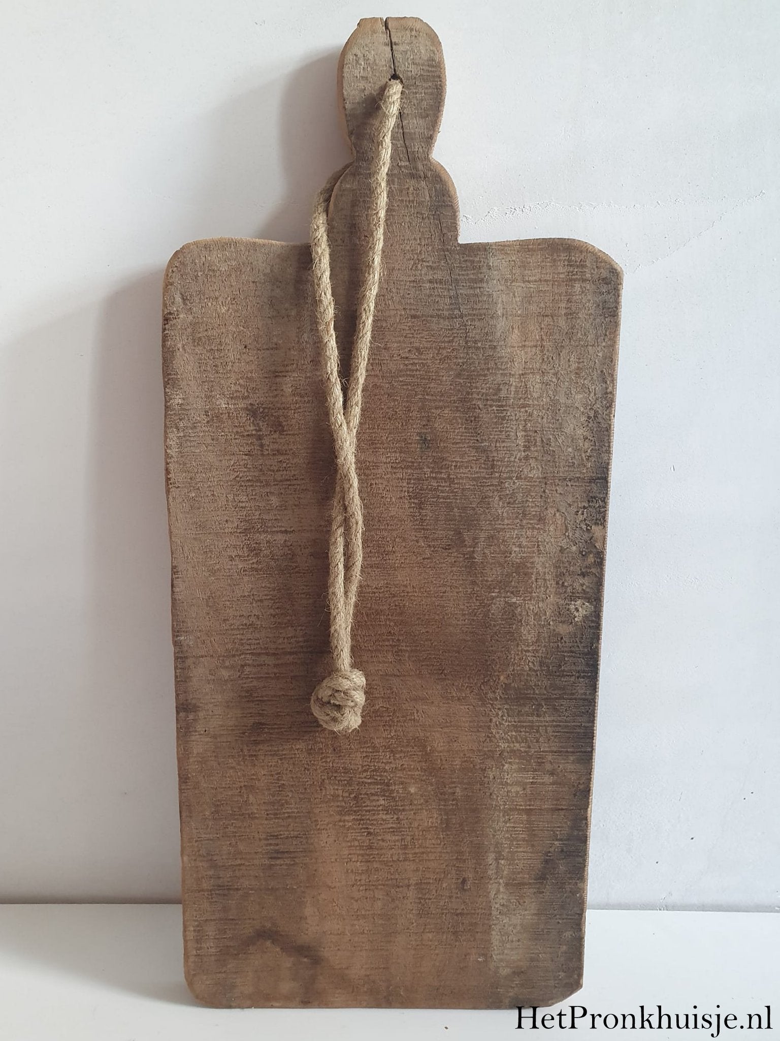 Robuust houten snijplank.