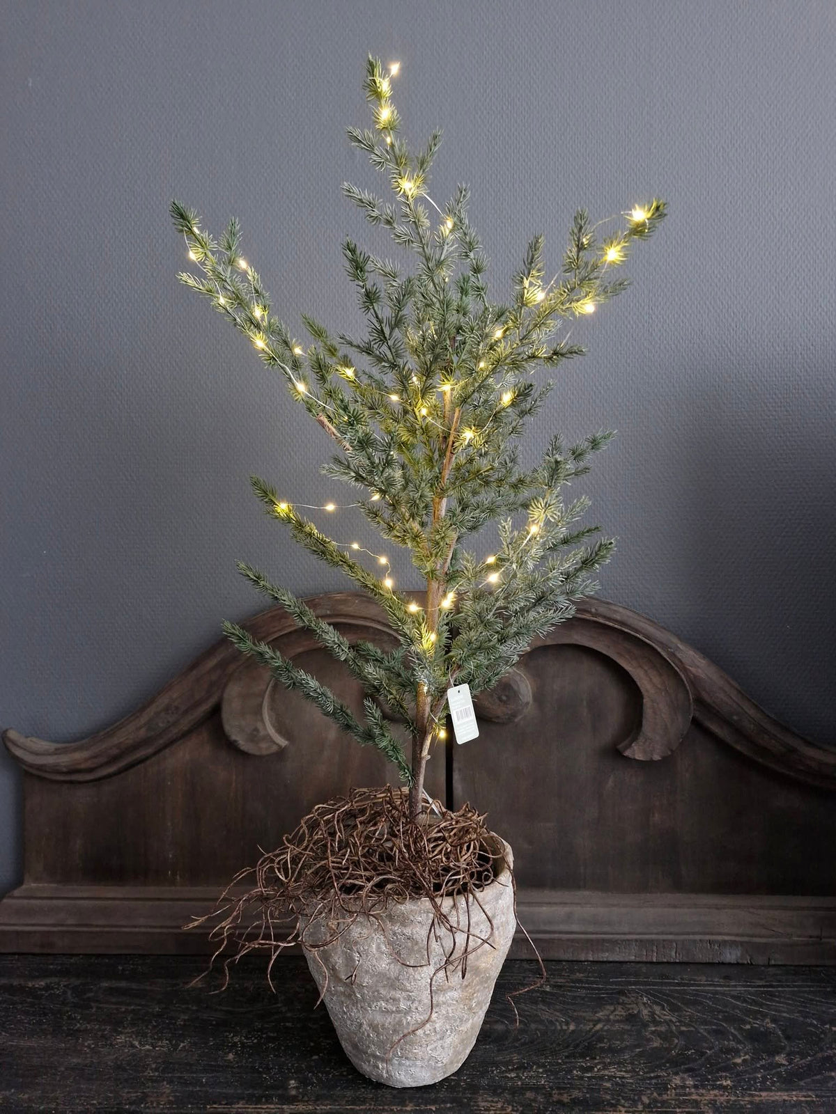 Sylxz Tree Ceder Green Grey – ca. 80 cm
