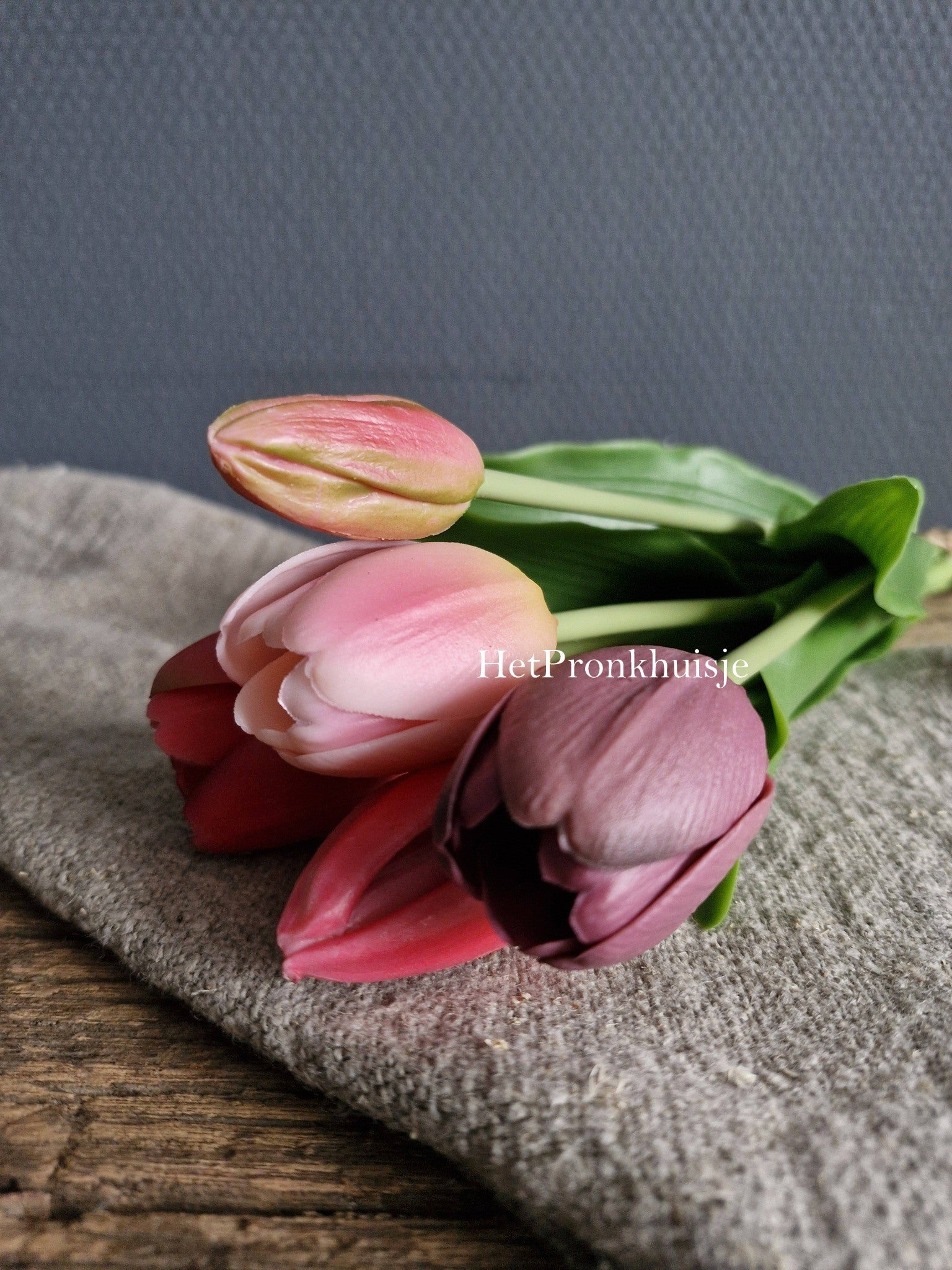 Tulpen. Mix kleur. 5 Stelen