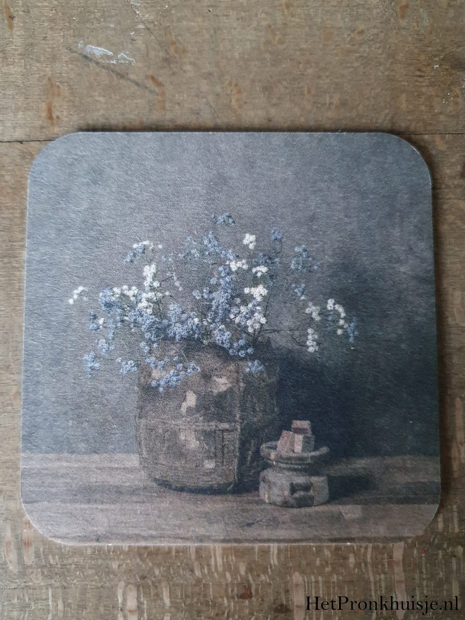 Viltje. Mand met gipskruid