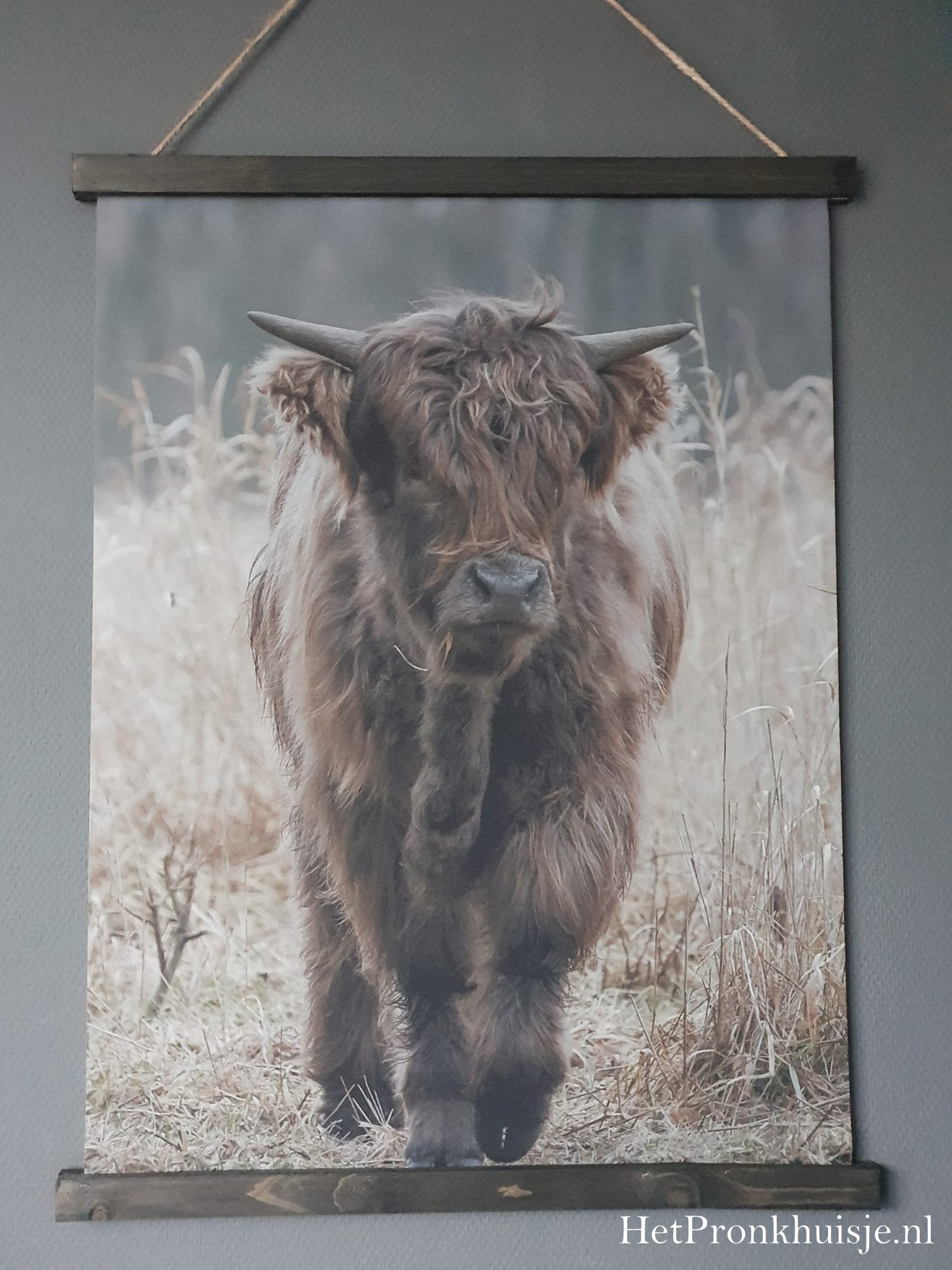 Wanddoek. Hooglander
