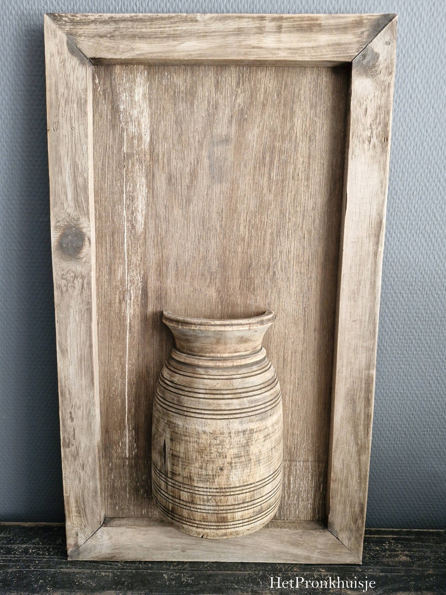 Wandpaneel met pot