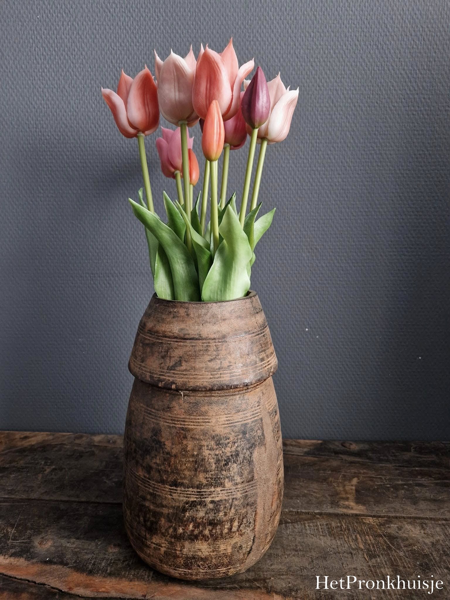 Bos tulpen. Mix roze. 5 stelen