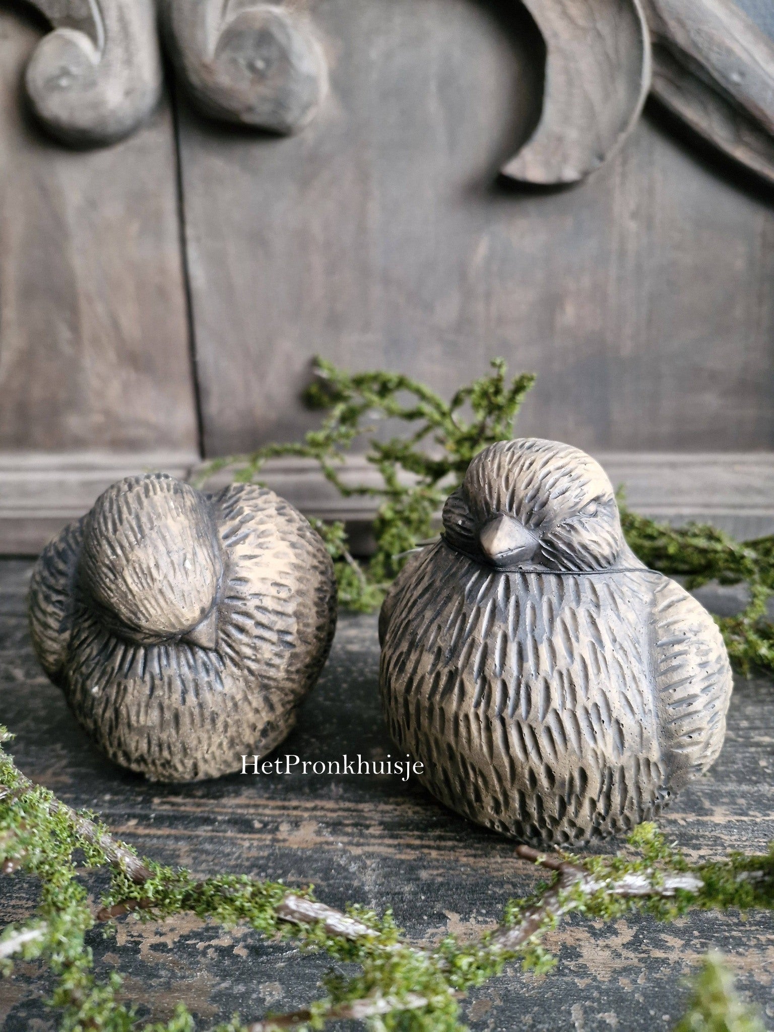 Brynxz. Set van 2 vogels. Majestic Brown