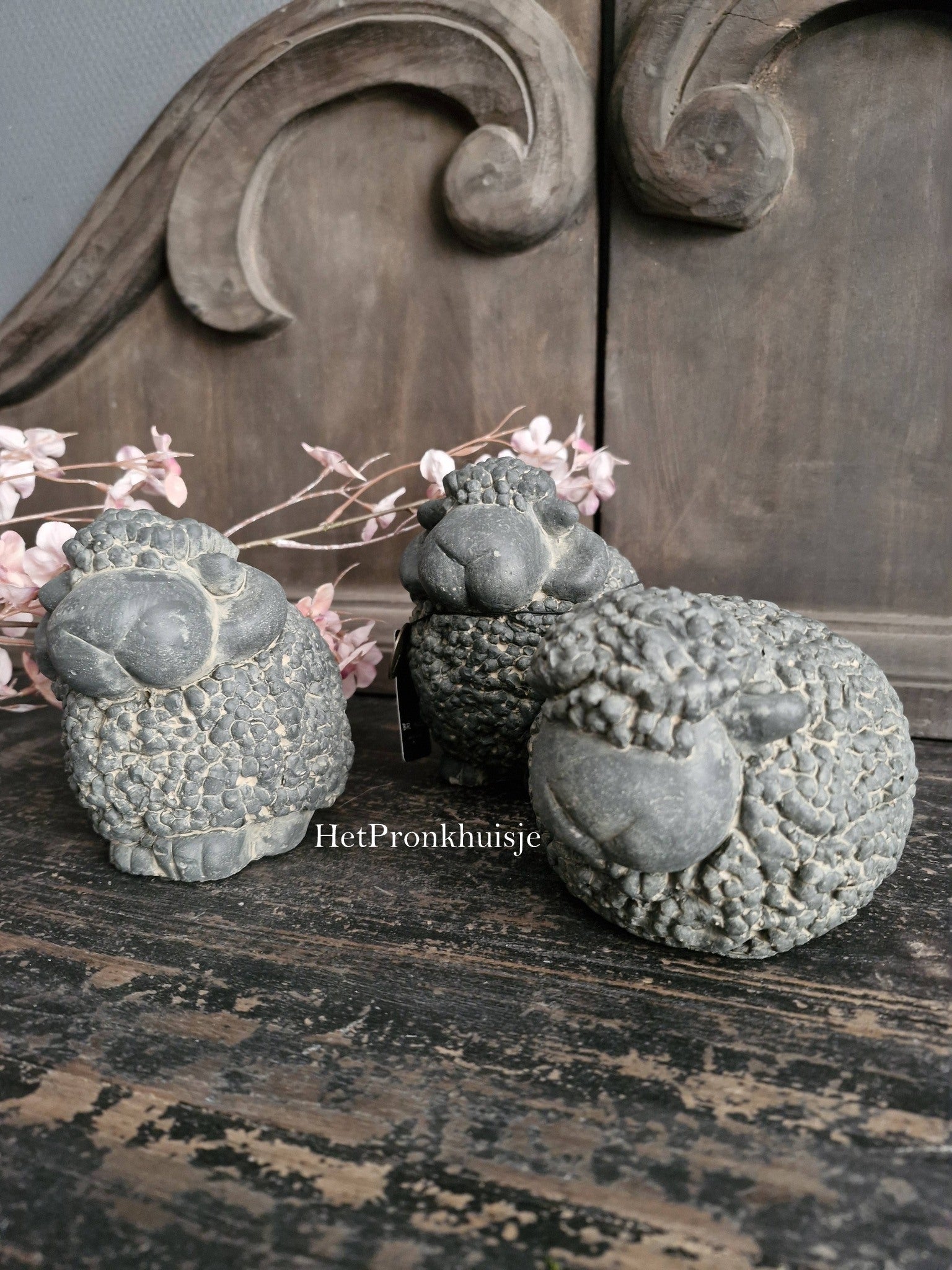 Brynxz. Set van 3 schapen. Majestic vintage