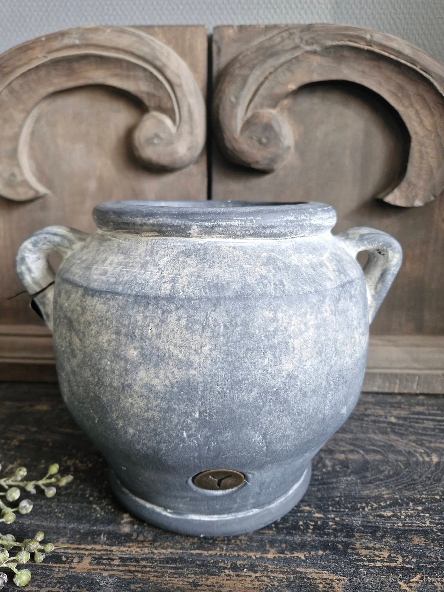 Brynxz. Planter Luxury Ancient Clay