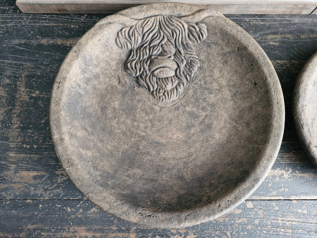 Brynxz. Set of 2 Plates Scotty Majestic Brown