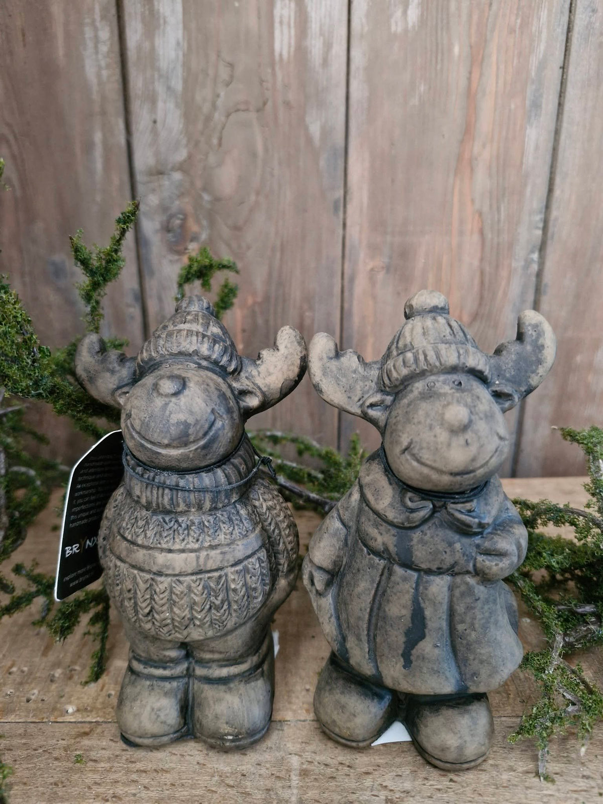 Brynxz. Set of 2 Rudolphs. Majestic brown