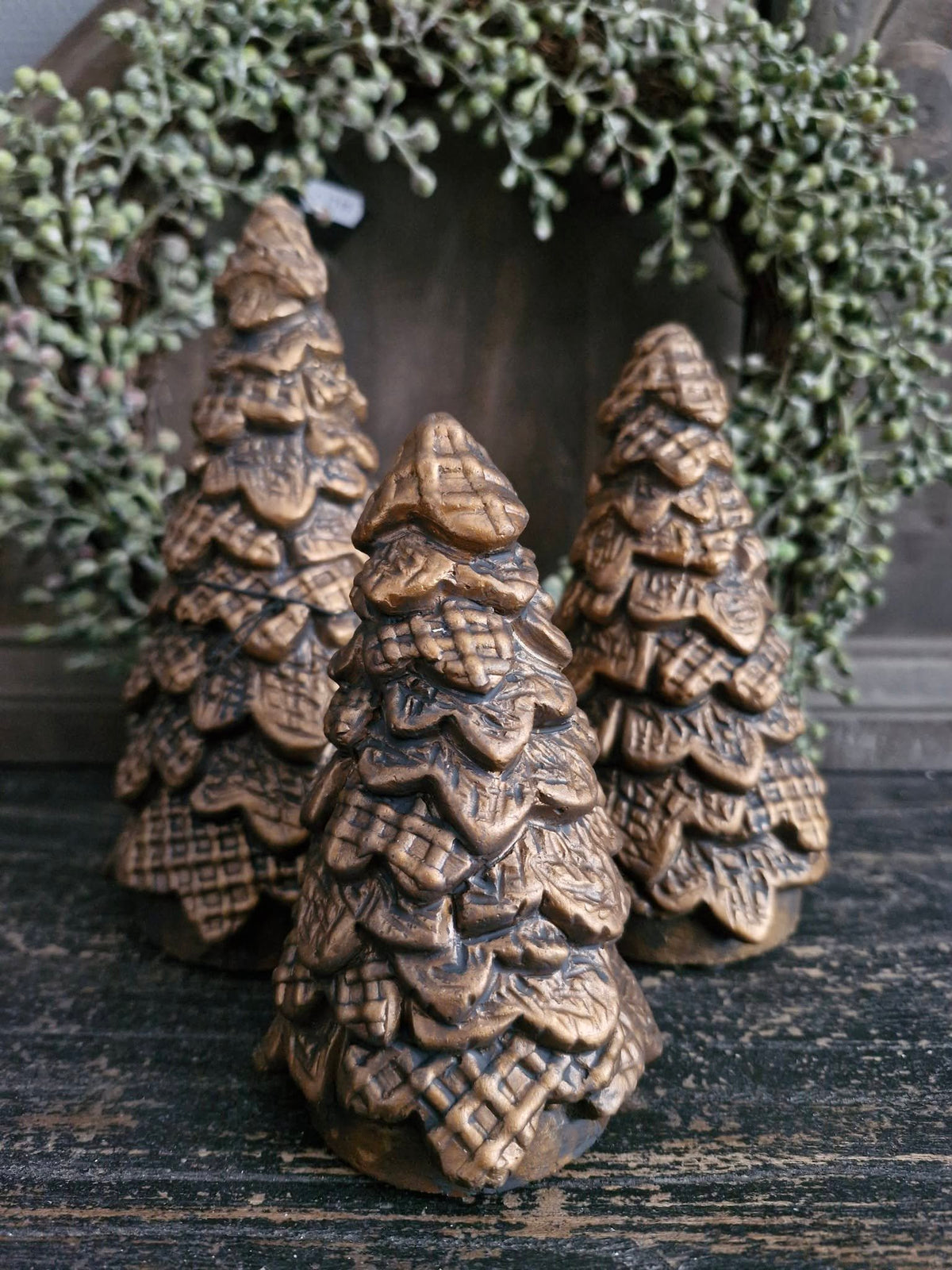 Brynxz. Set van 3. X Trees. Majestic Gold