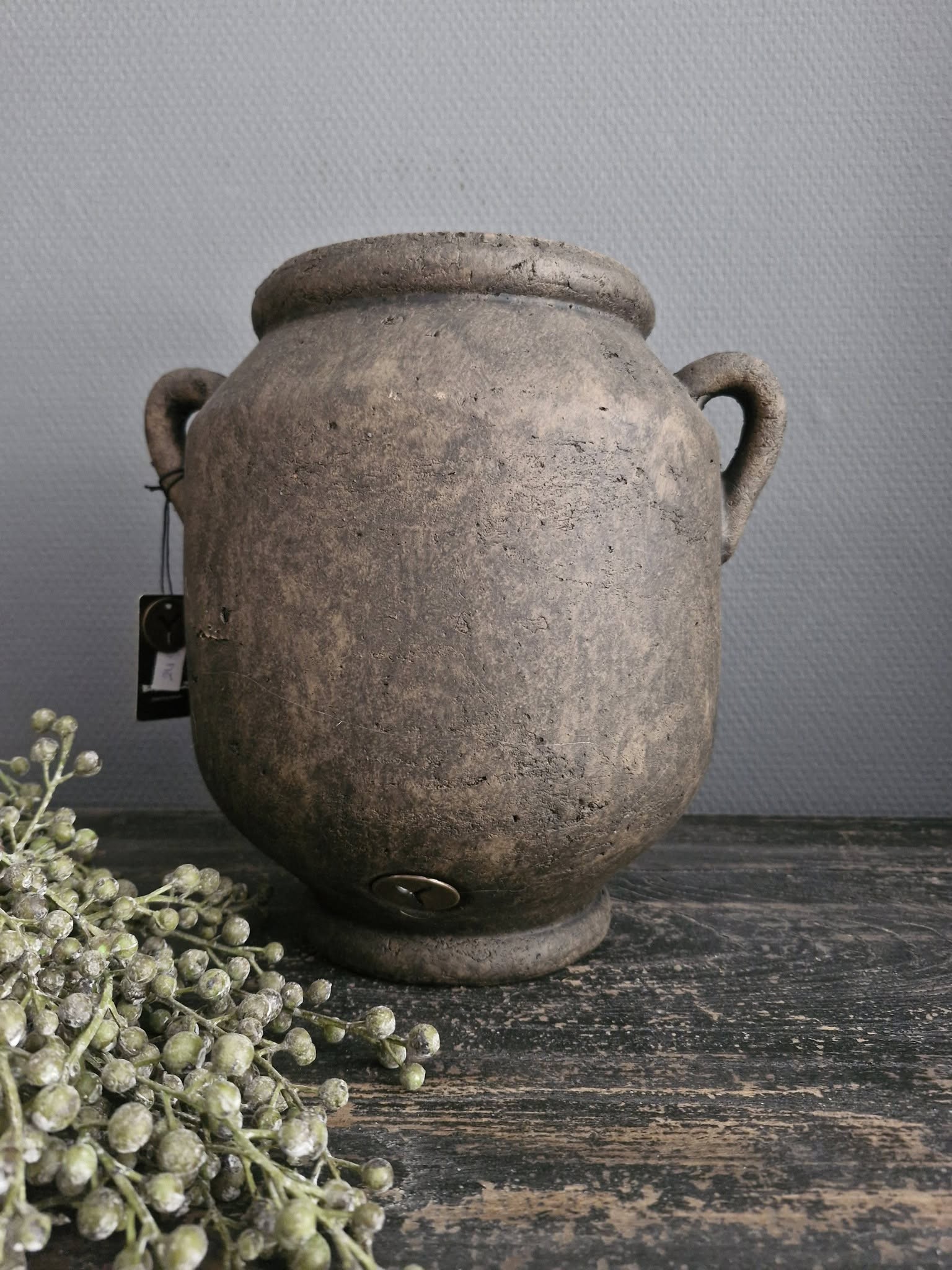 Brynxz. Vase Deluxe Two Ears Majestic Brown