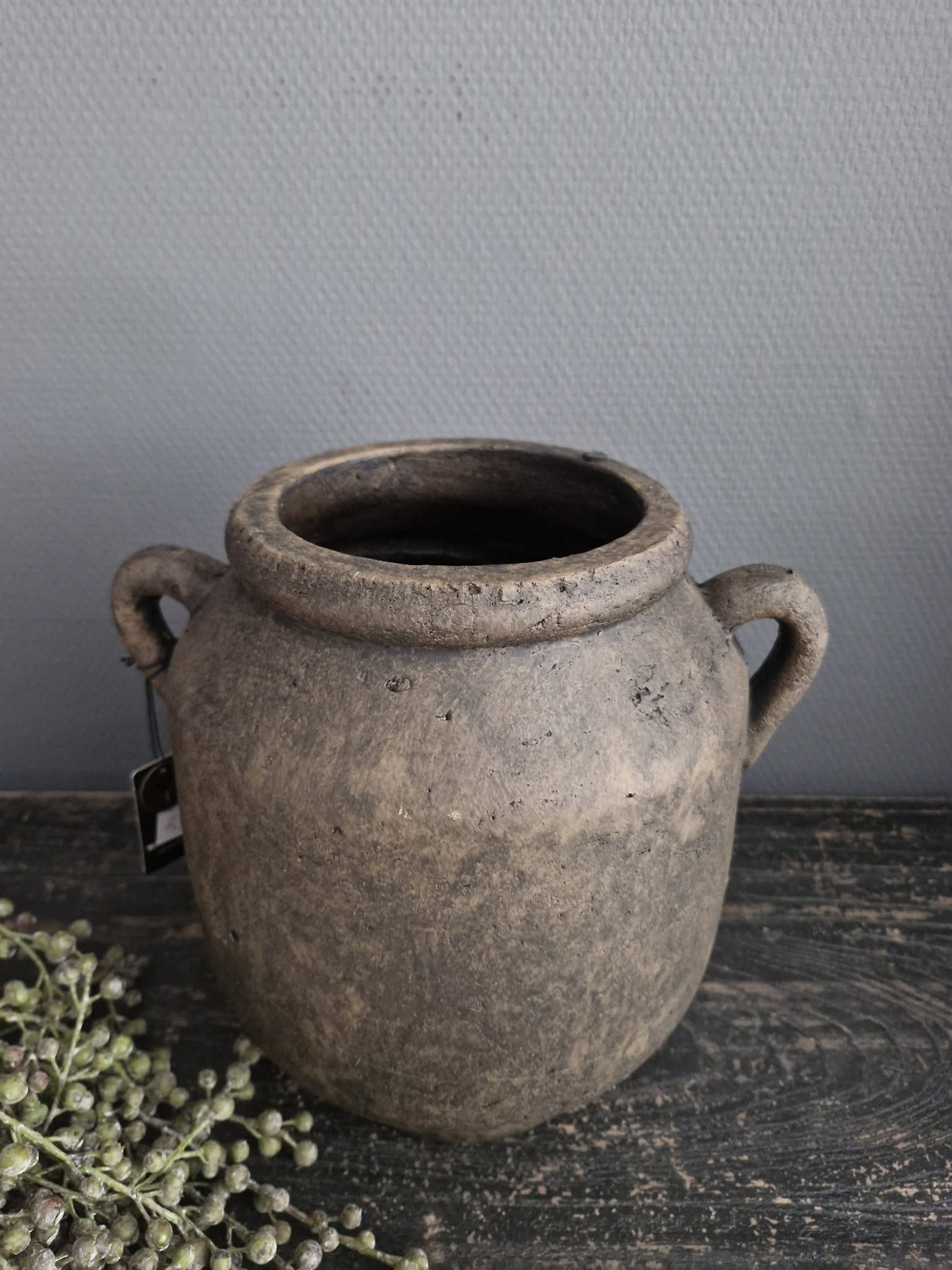 Brynxz. Vase Deluxe Two Ears Majestic Brown