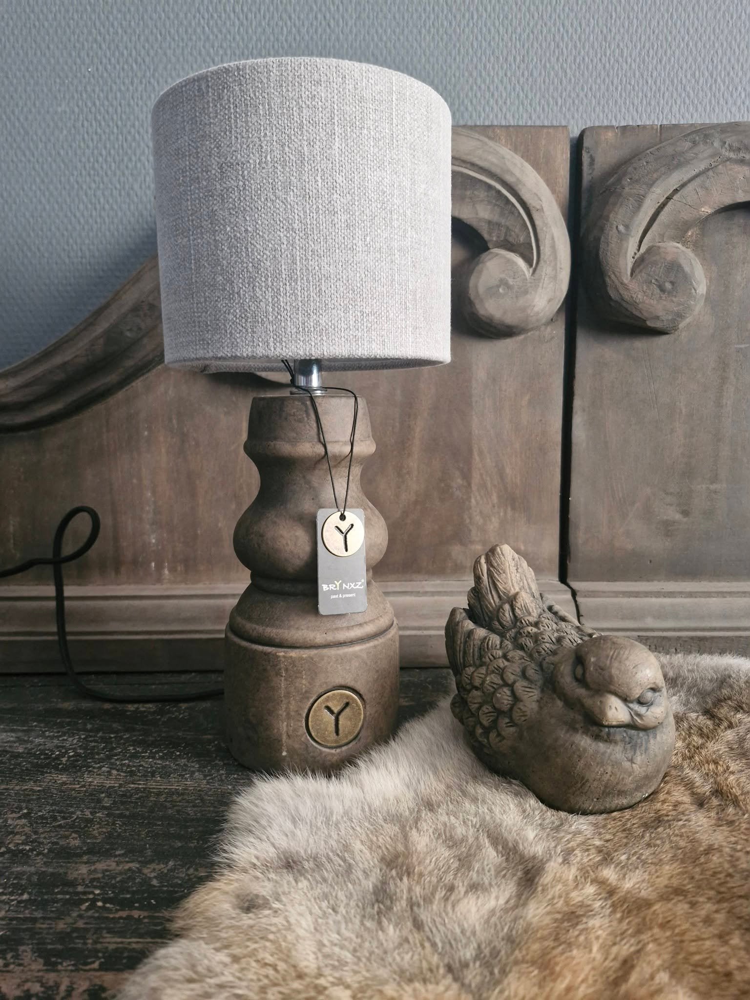 Brynxz Lamp Baluster Grandeur incl. kap.