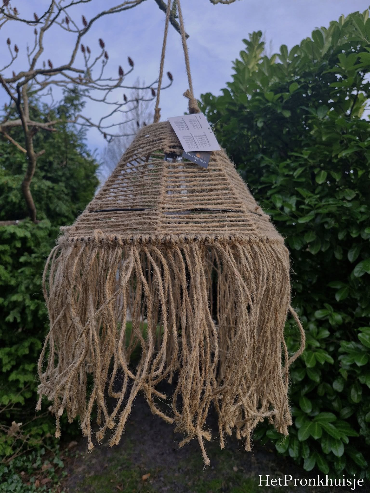 Countryfield Solar hanglamp. Tobias