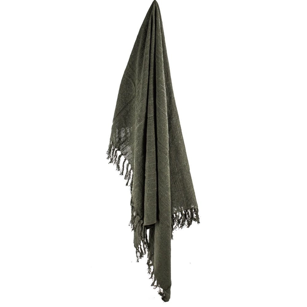 Plaid cosy. 130x160cm. Groen