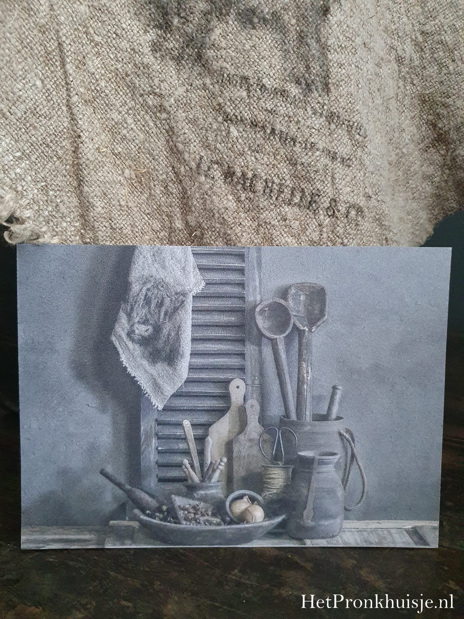 Fotokaart. Keukengerei