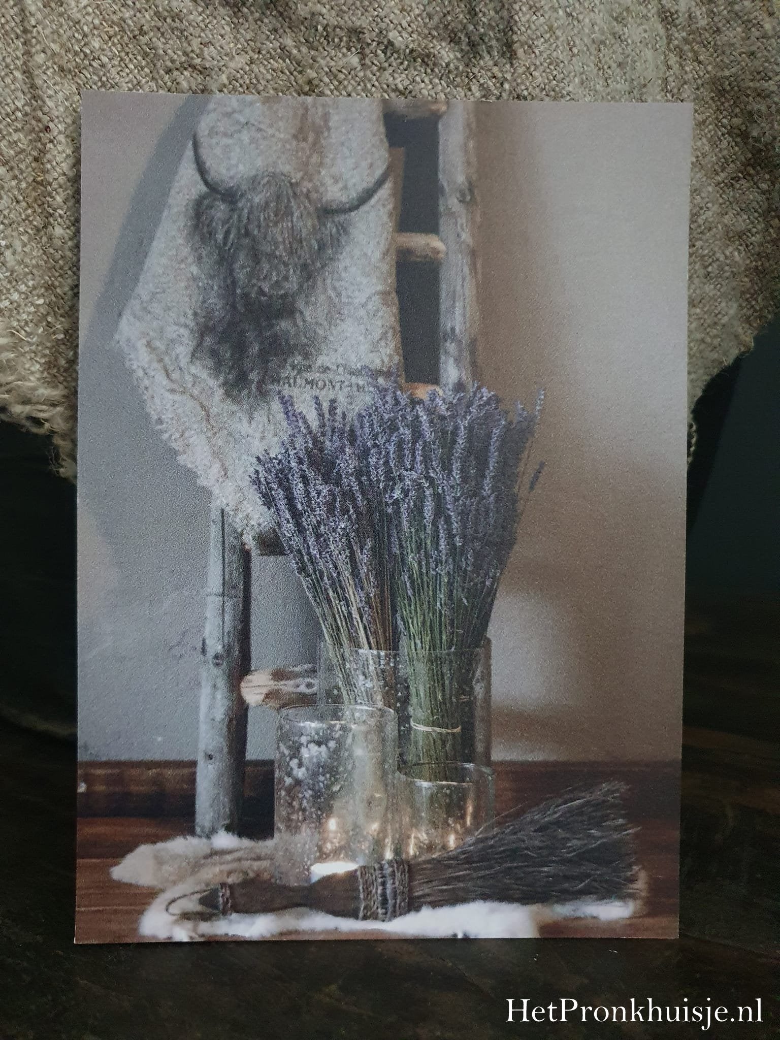 Fotokaart. Lavendel