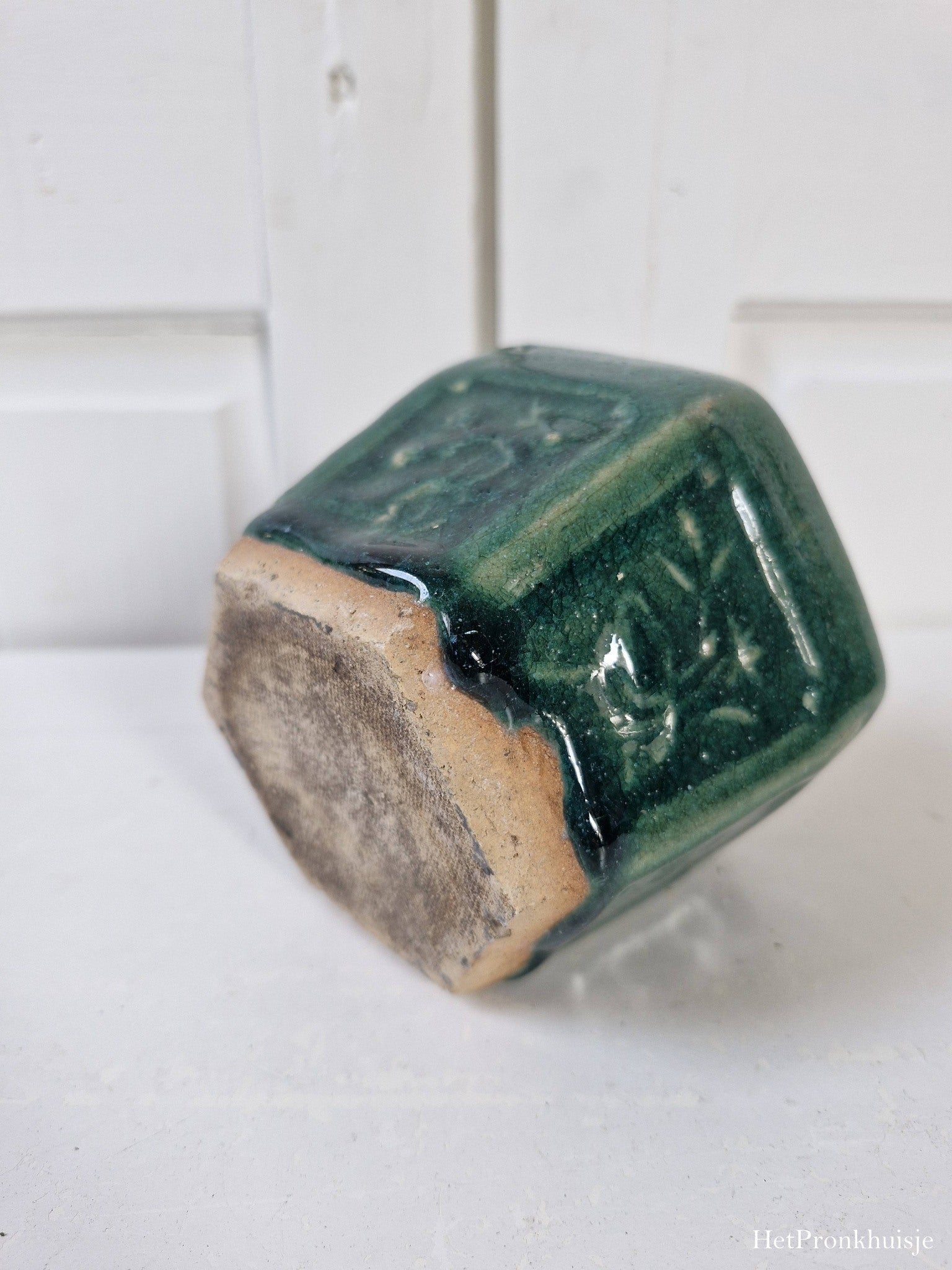Groene gemberpot