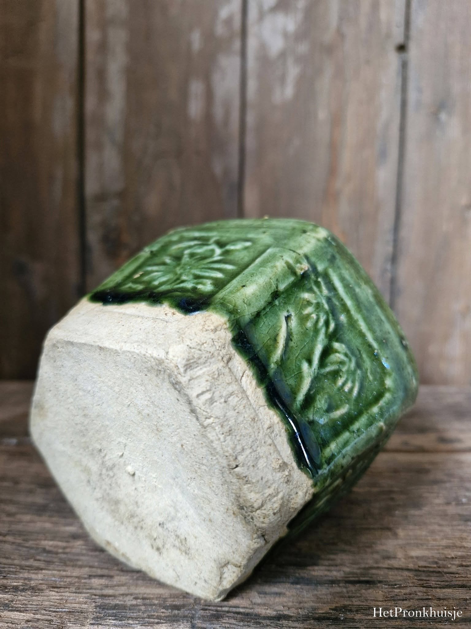 Groene gemberpot