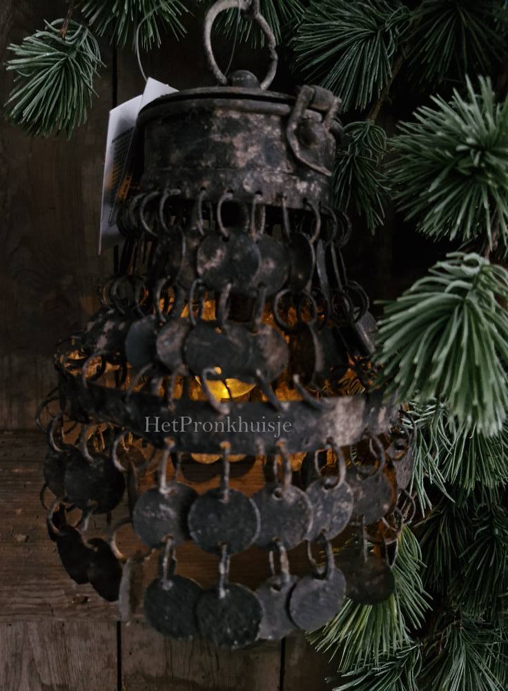 Hanglamp met schijfjes