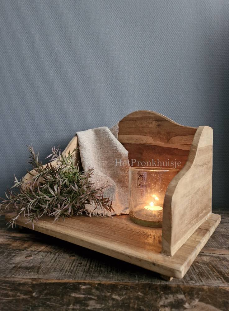 Houten plateau
