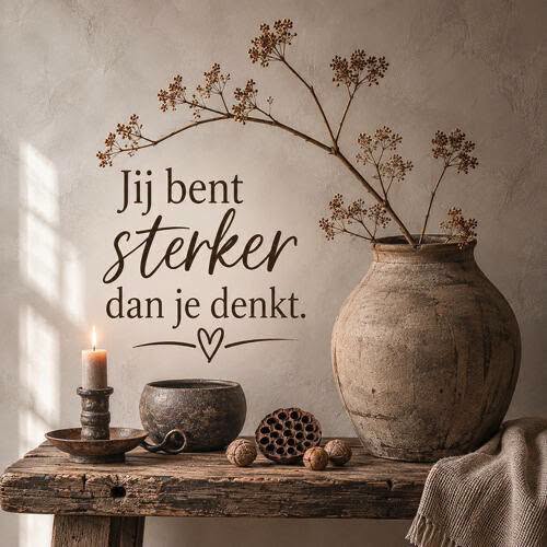 Houten bord. 30x30. Sterker