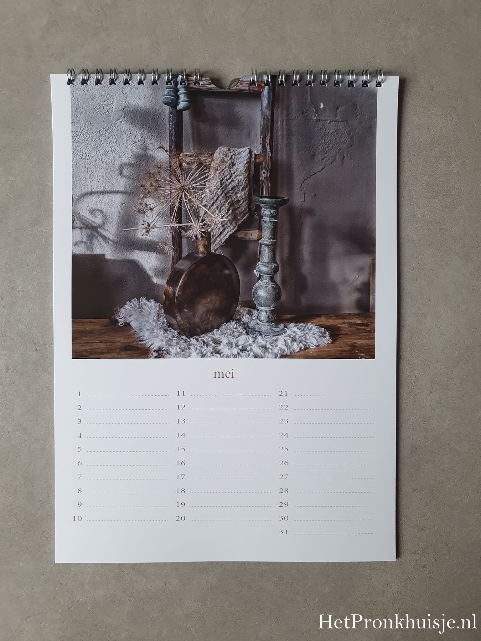 Kalender. Wandhanger