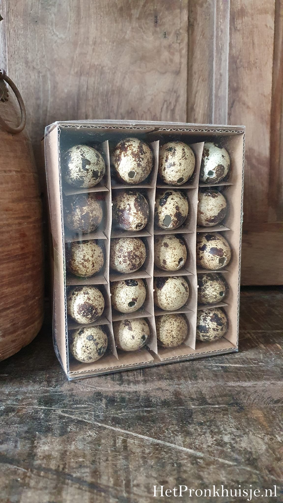Kwarteleieren Naturel - 60 Stuks1