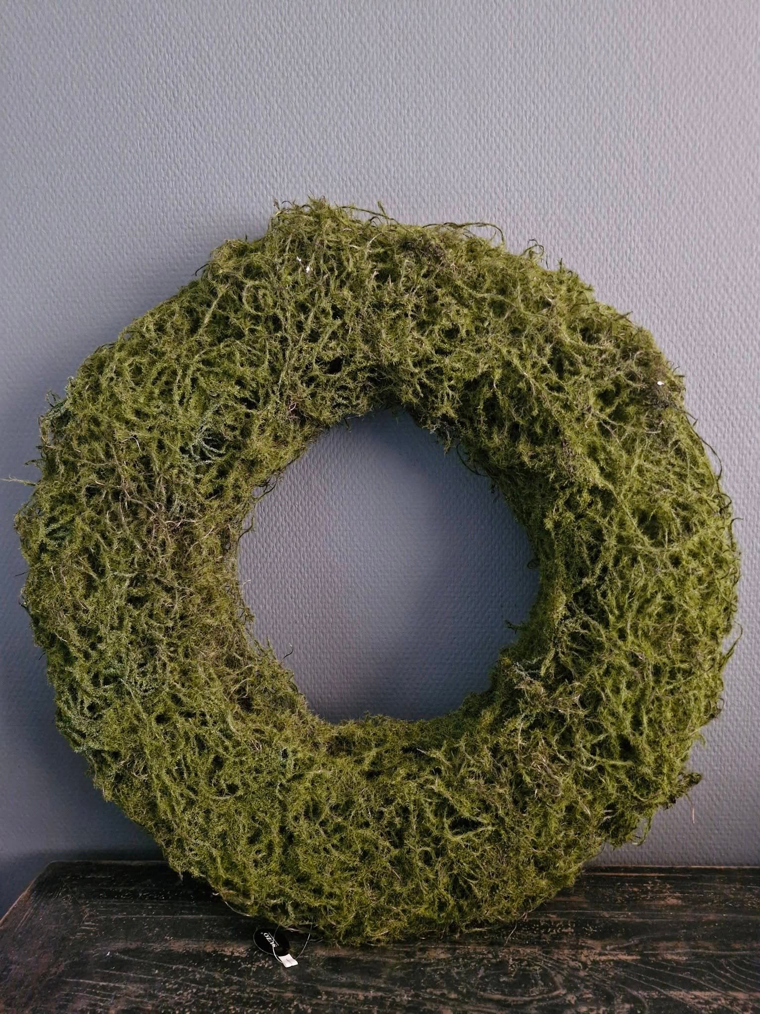 Landelijke kunst mos krans. Groot