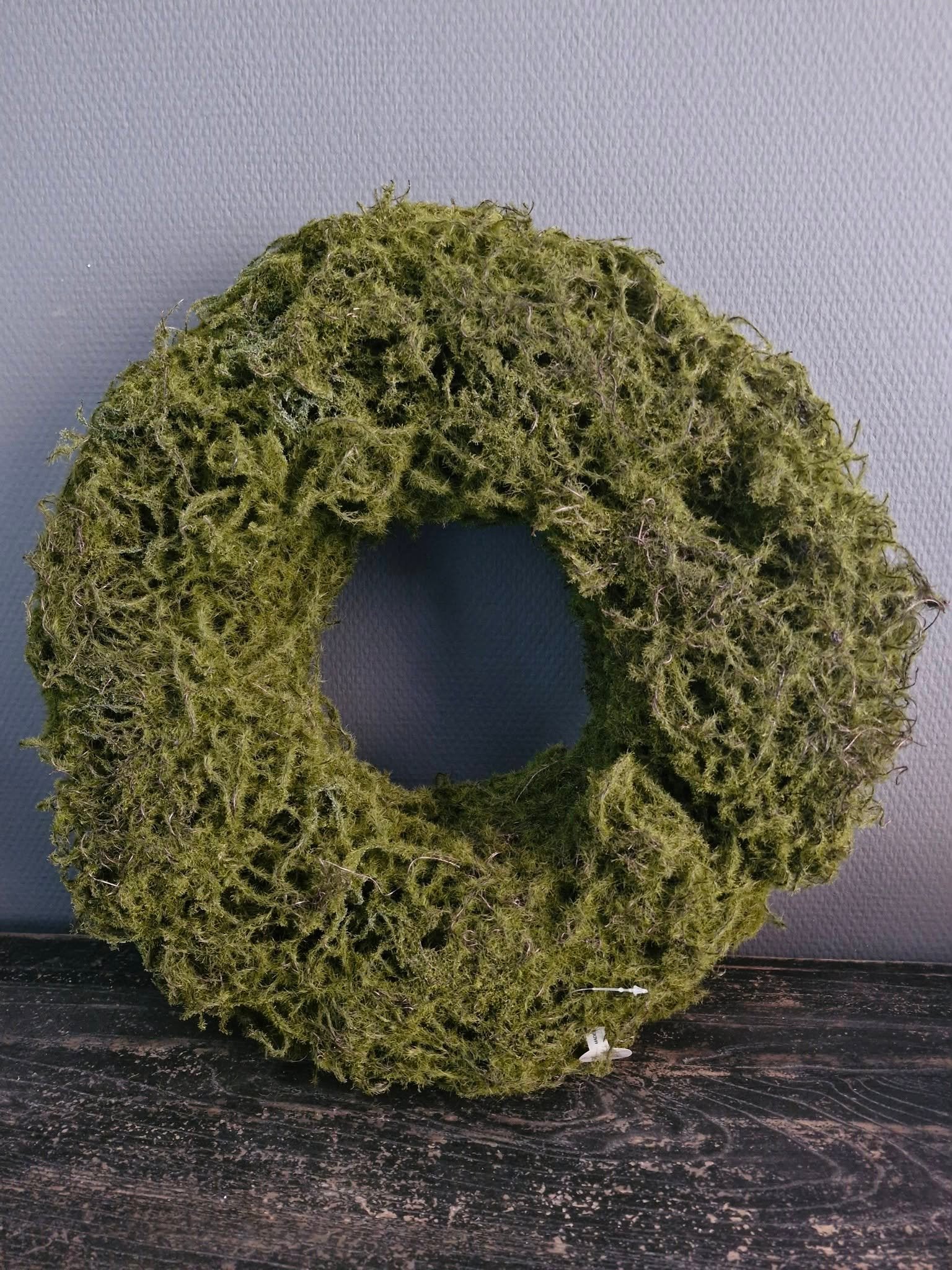 Landelijke kunst mos krans. Middel
